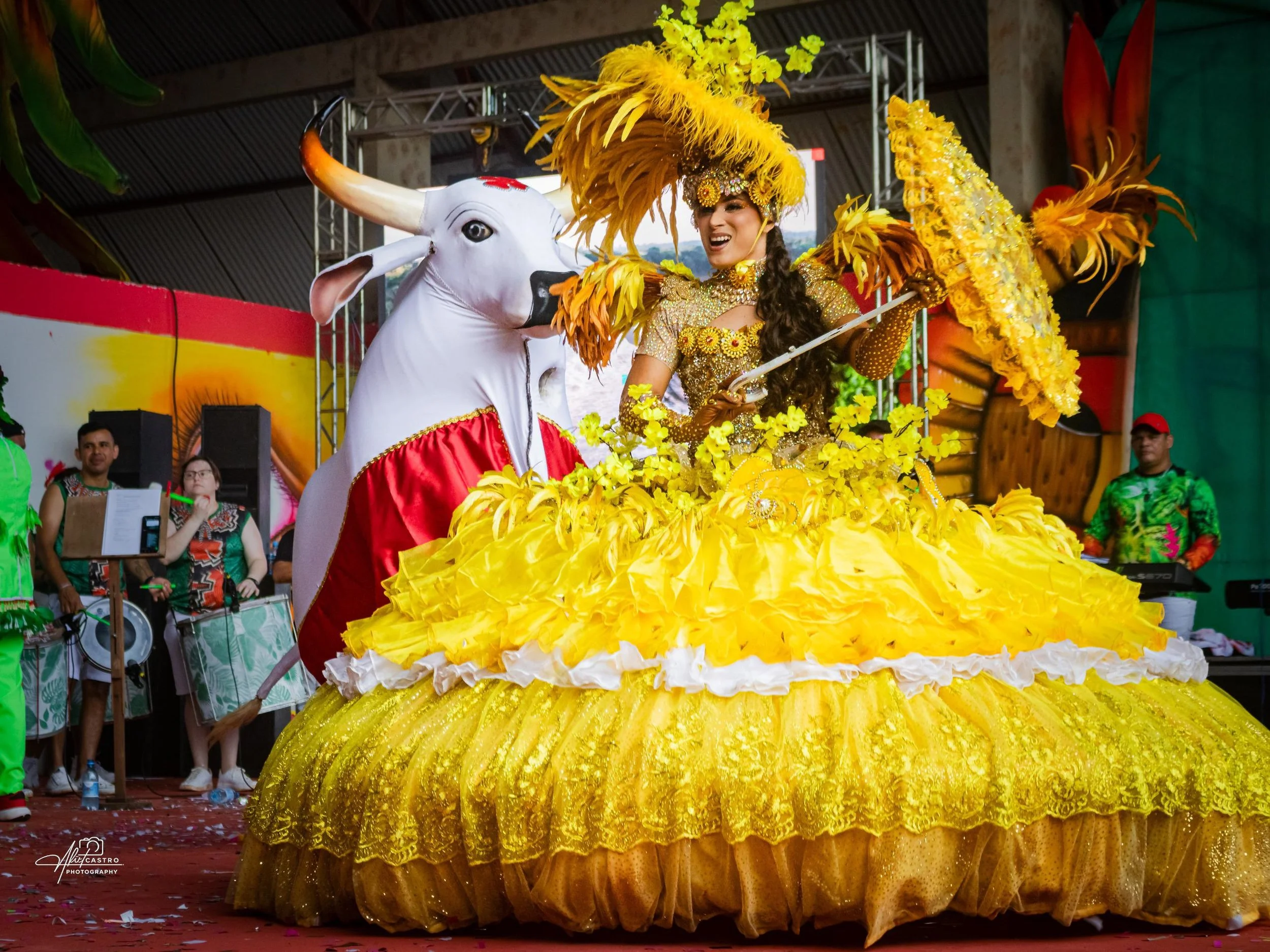 “O cocar e a poronga”: Boi-Bumbá de Rondônia cria enredo sobre a aliança entre seringueiros e indígenas
