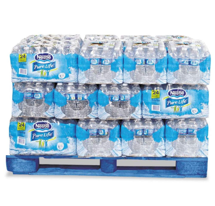 Nestlé Pure Life Purified Bottled Water, 16.9 Oz, Case Of 24 Bottles