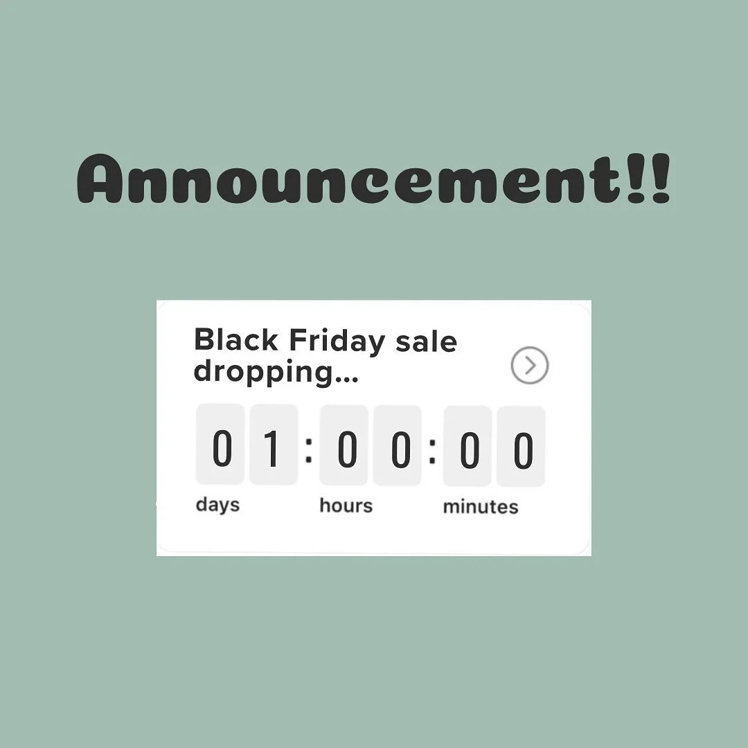 Read all the way to the bottom for a cheeky early bird 😉🦅

That&rsquo;s right that&rsquo;s right! I&rsquo;m having a Black Friday sale!! And it&rsquo;s a big one. 

🍄🌸 30% off!!!!! 🌸🍄

The sale will start tomorrow night at 5:00pm and end at mid