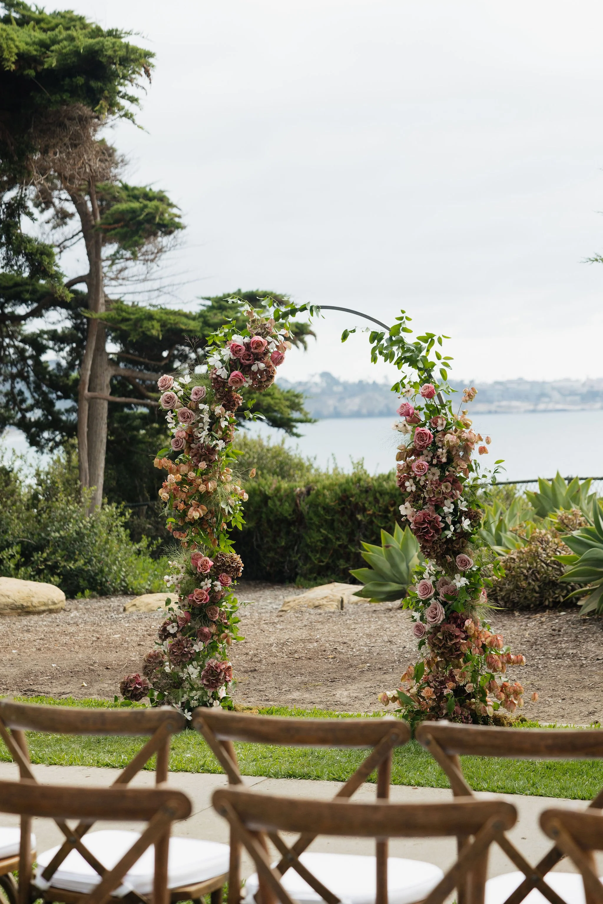 Moody Mauve La Jolla Wedding
