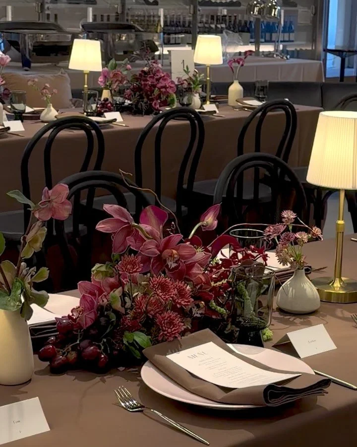 Tyler reached out privately to surprise Shola with a Vanda orchid upgrade. 

As a florist, getting to be part of these intentional, thoughtful moments is easily the best part of the job. A beautiful way to start a marriage. 🤎

&mdash;&mdash;&mdash;&