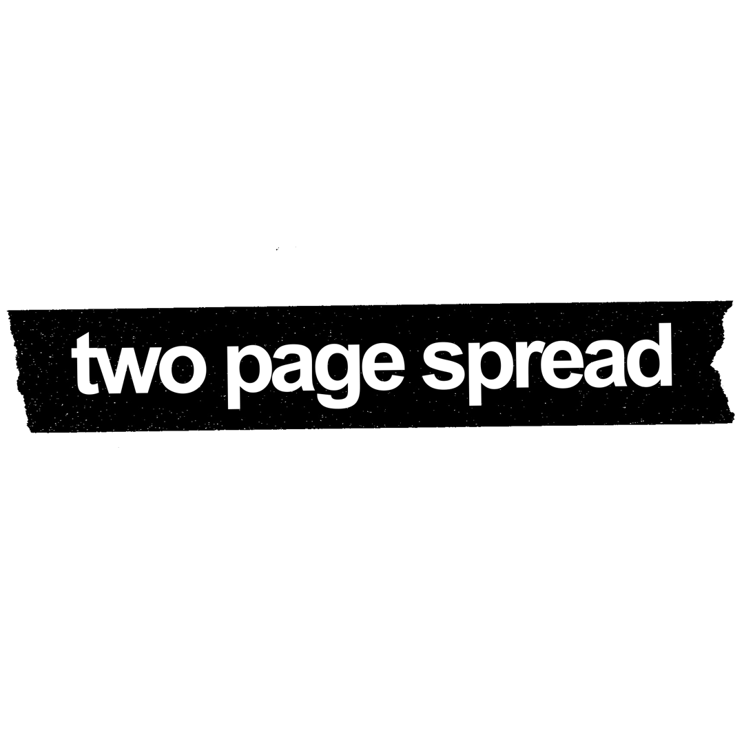 17 x 11” - Two Page Spread