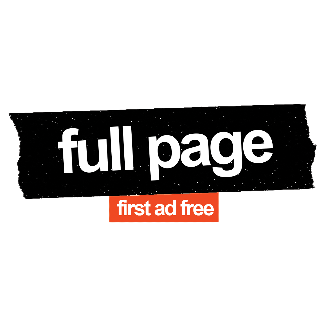 8.5 x 11” - Full Page