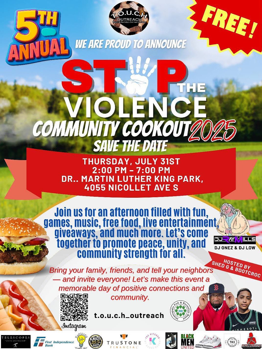 Outreach Community Cookout
