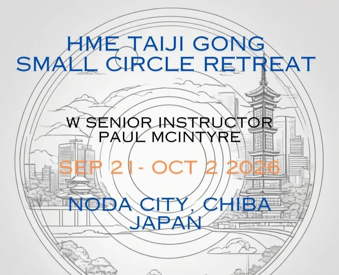 HME Taichi Small Circle Retreat. Noda City, Japan