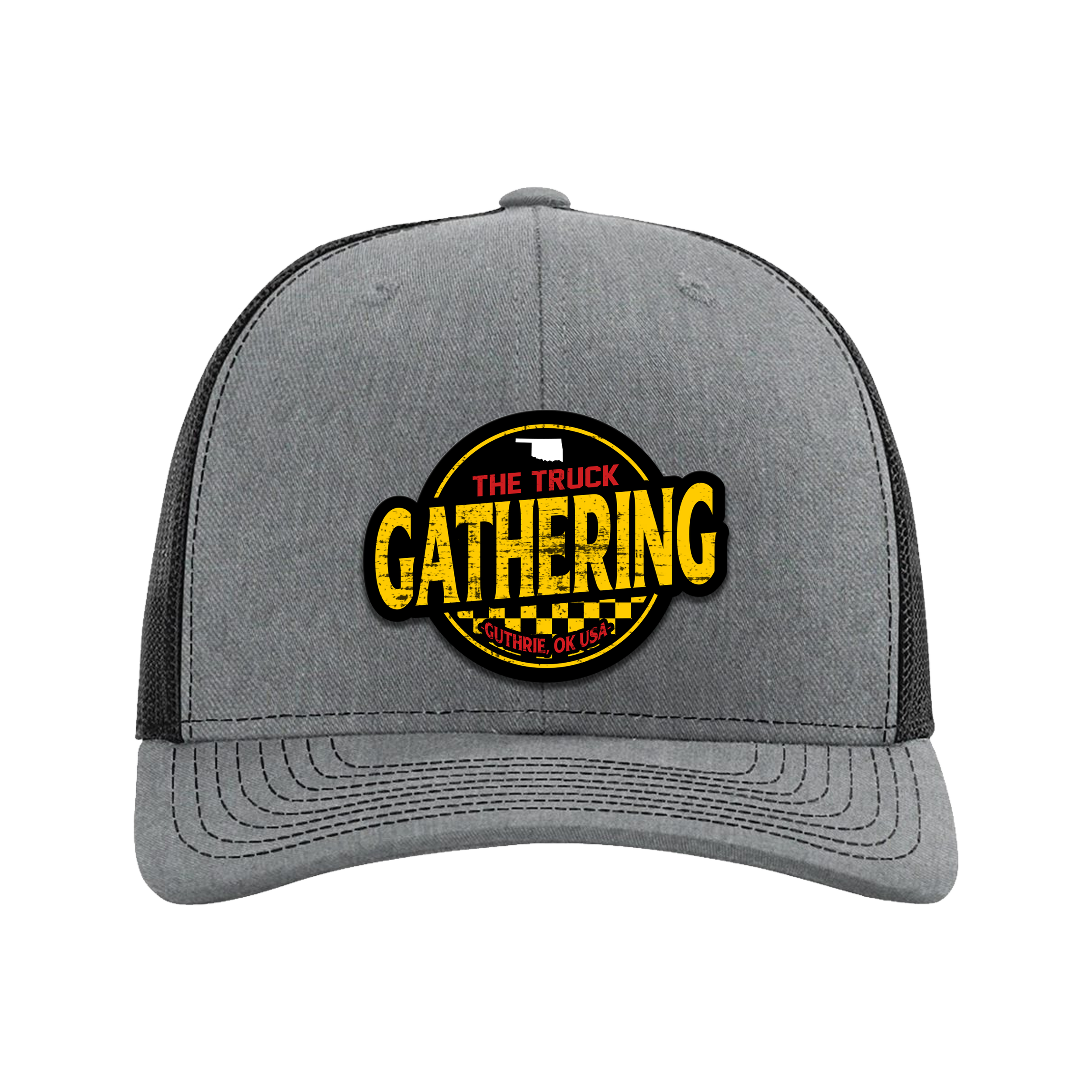 2026 The Truck Gathering Classic Checkered Patch Trucker Cap FC (PREORDER)