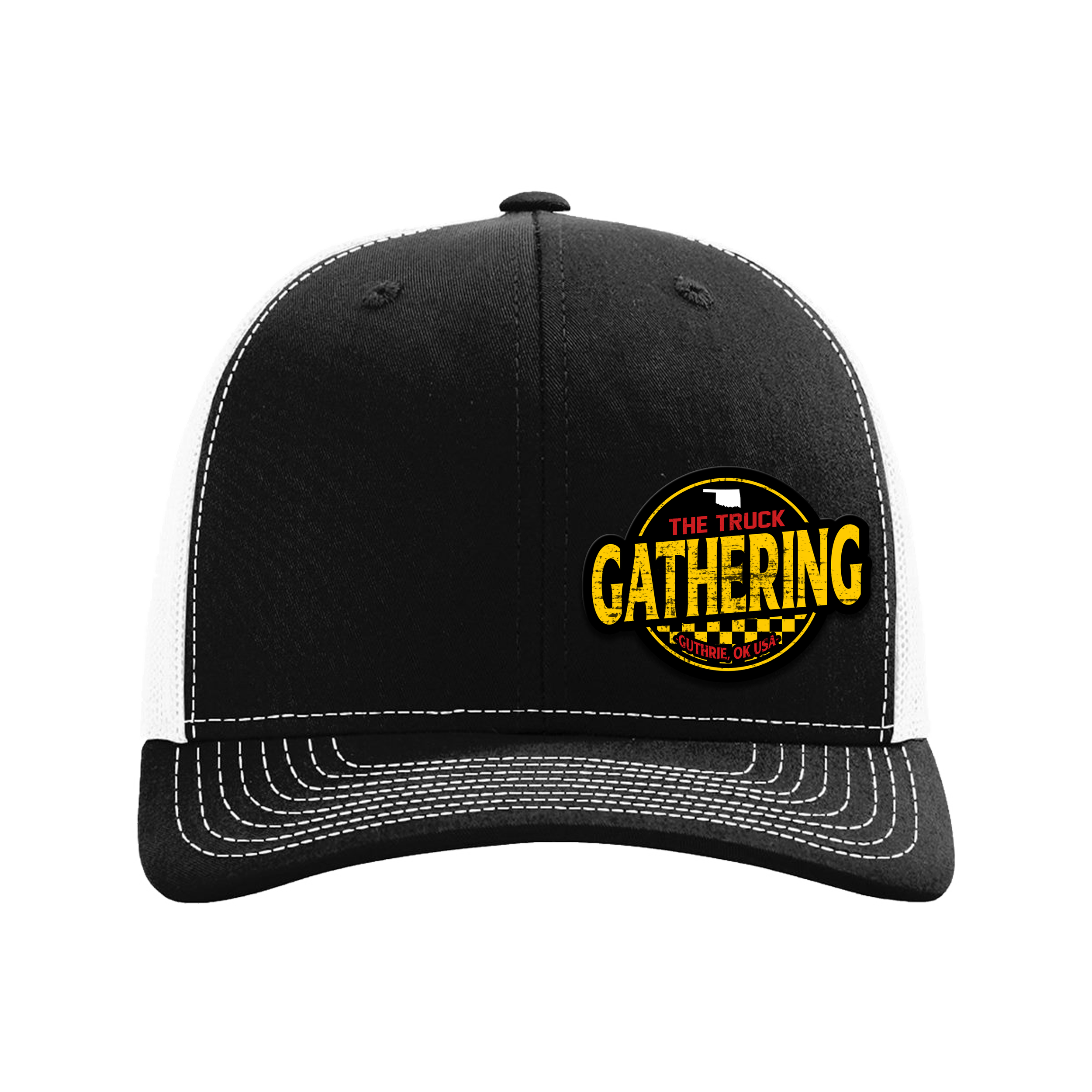2026 The Truck Gathering Classic Checkered Patch Trucker Cap LP (PREORDER)