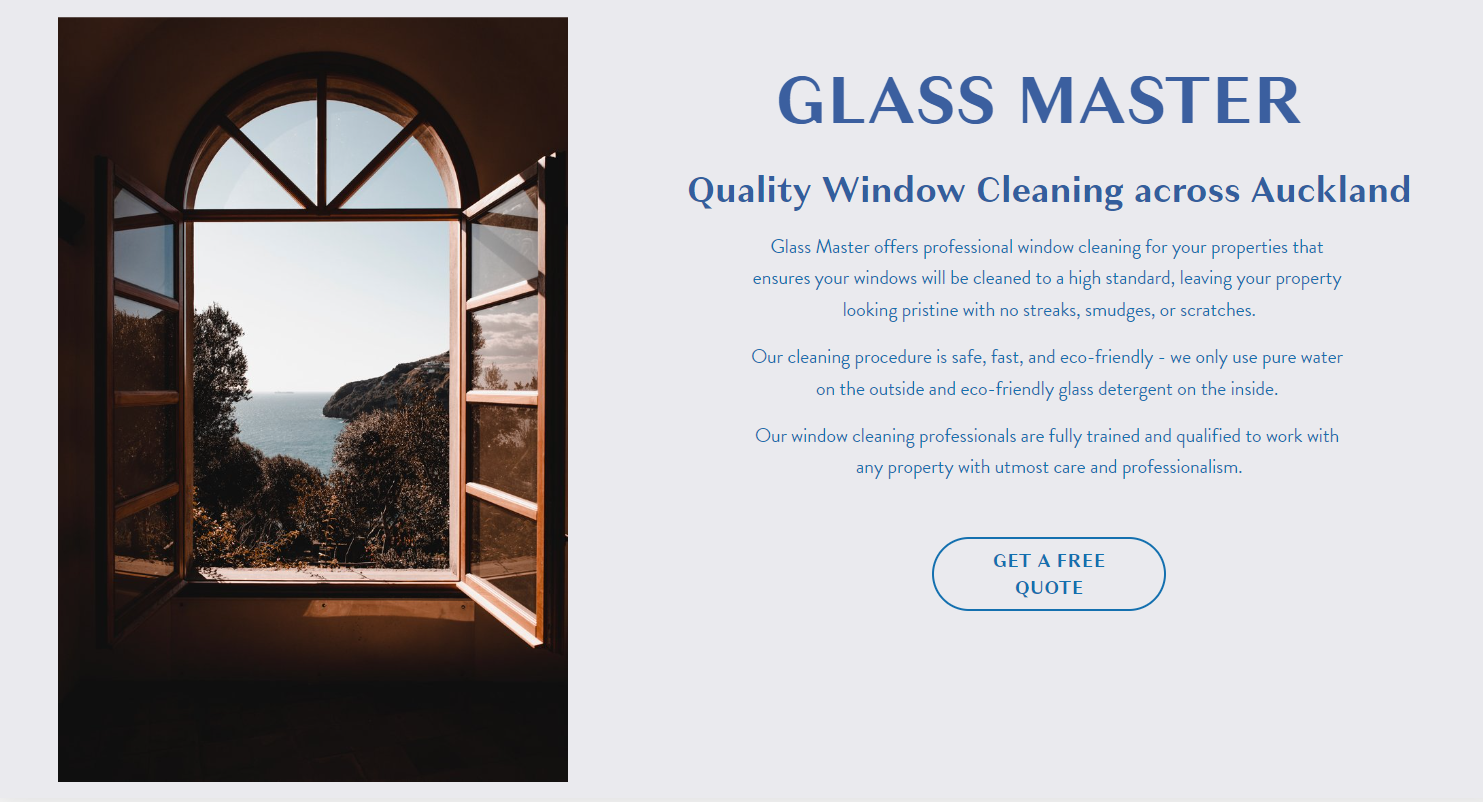 RSVP 1 — Glass Master - Professional Window Cleaning