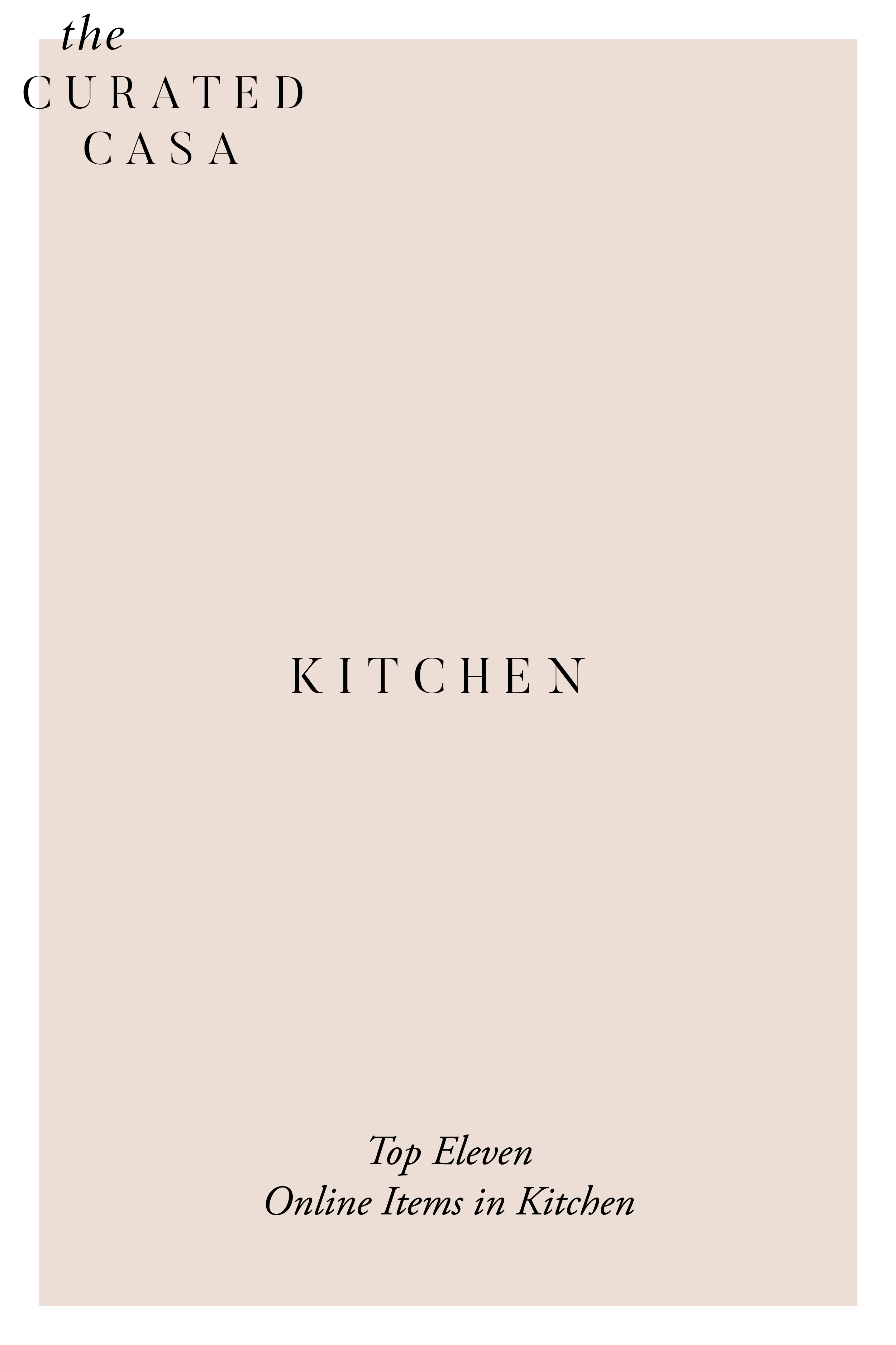 KITCHEN