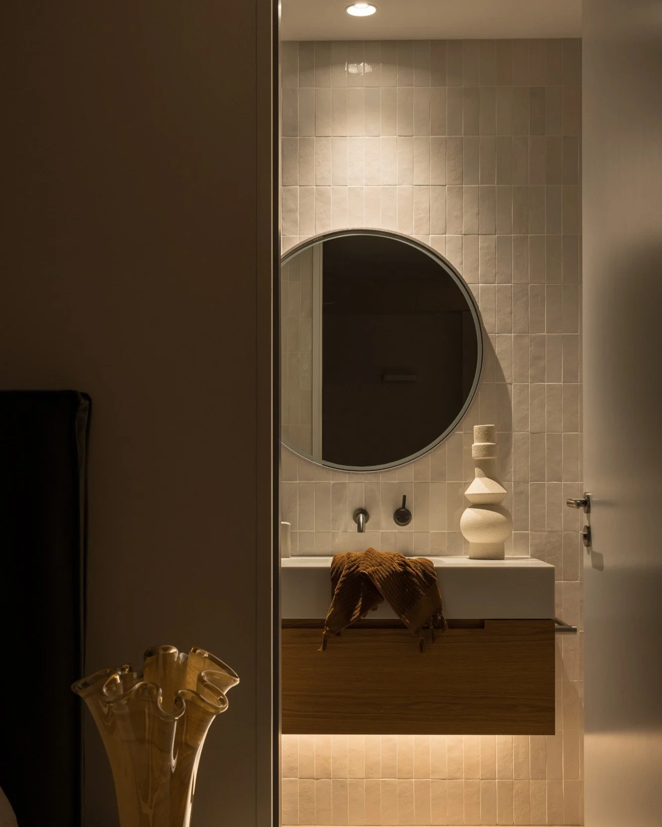 A lighting designer&rsquo;s role is to translate vision into atmosphere, using light as a tool, not decoration.

We read the architecture, understand the materials, and ask how the space should feel.

Then we shape light to support that intent, layer