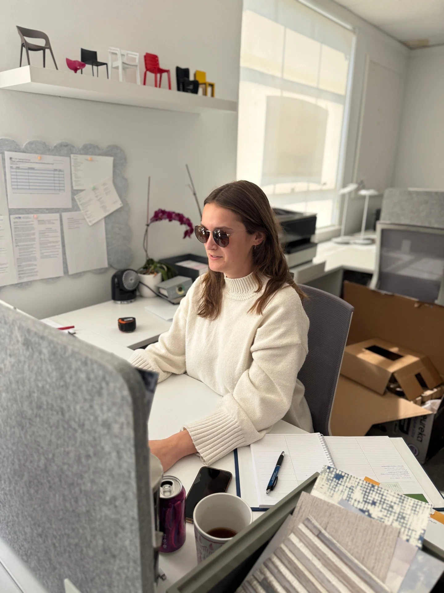 I love working with and mentoring young designers. It gives me great pleasure to watch them take on new challenges, how they look at projects with a different and fresh perspective, the sharing of new and different ideas. 

Sydney has embodied all of