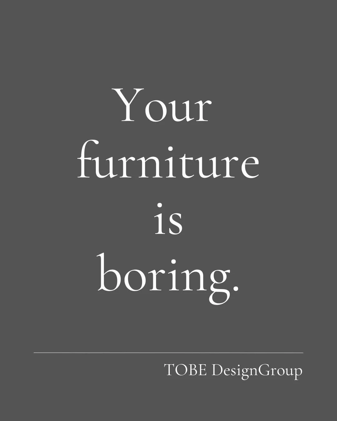 While we believe that design is always top of mind, the truth is that most people don't wake up thinking, "I need a new design." Instead, they often express feelings like: "We've outgrown this space." 🏢 "Our furniture is bor