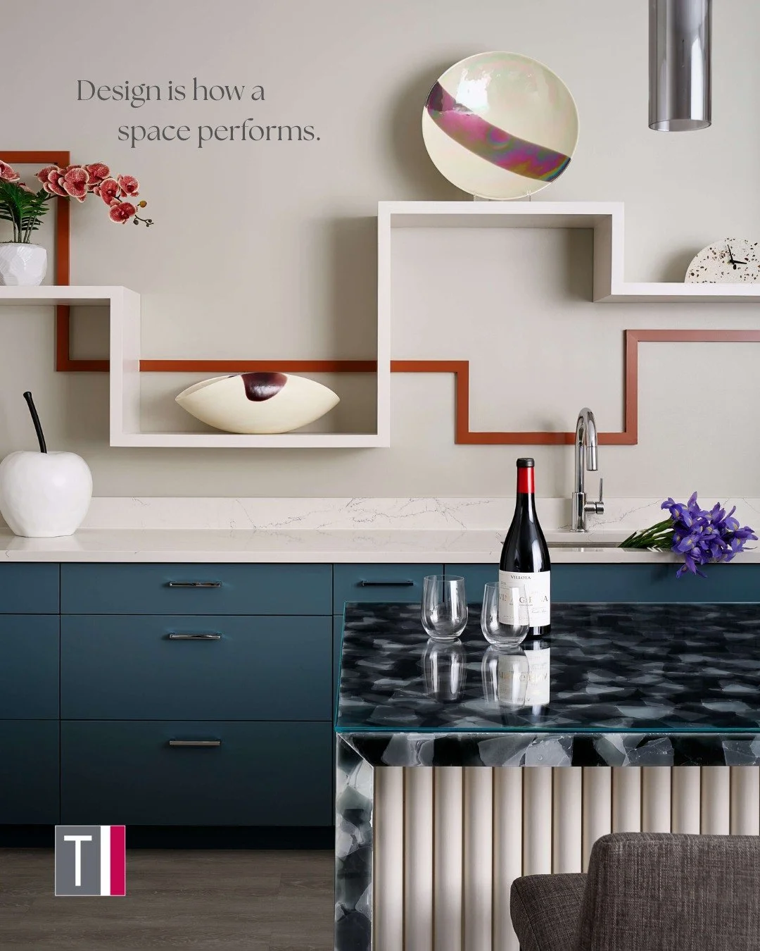 More than just a beautiful space, design is how a space performs.

At our Winston House project, what you see is only part of the story. Beyond the layered textures and curated finishes is a thoughtful approach to how people move, gather, and feel wi