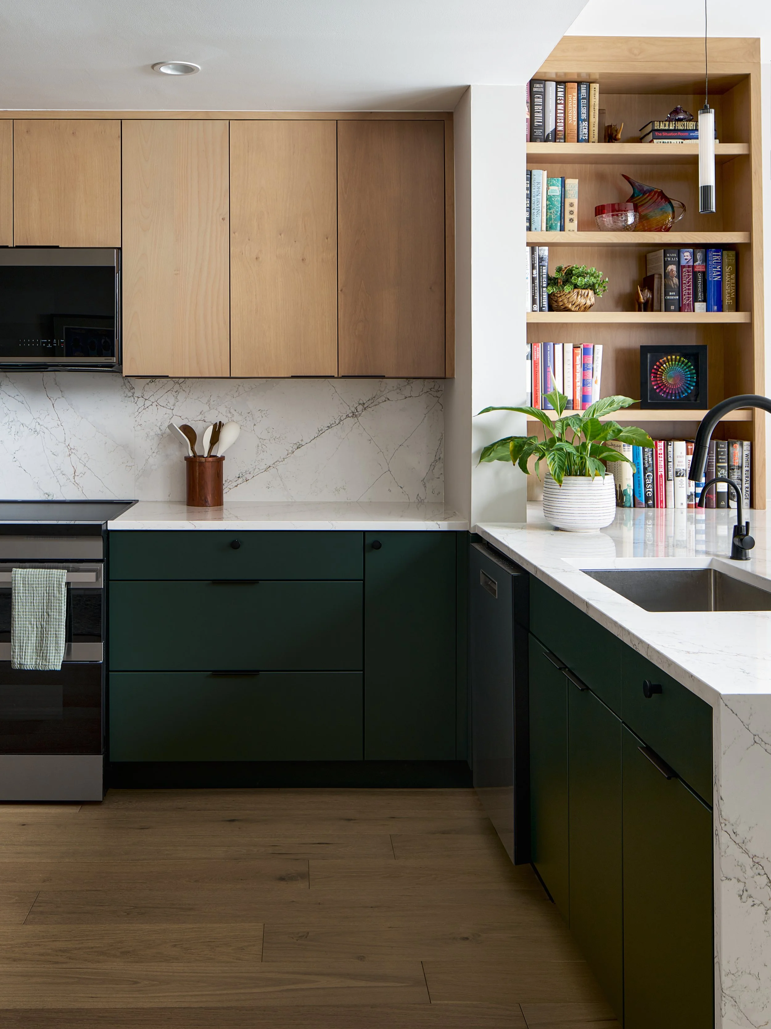 Warm, inviting kitchen renovation