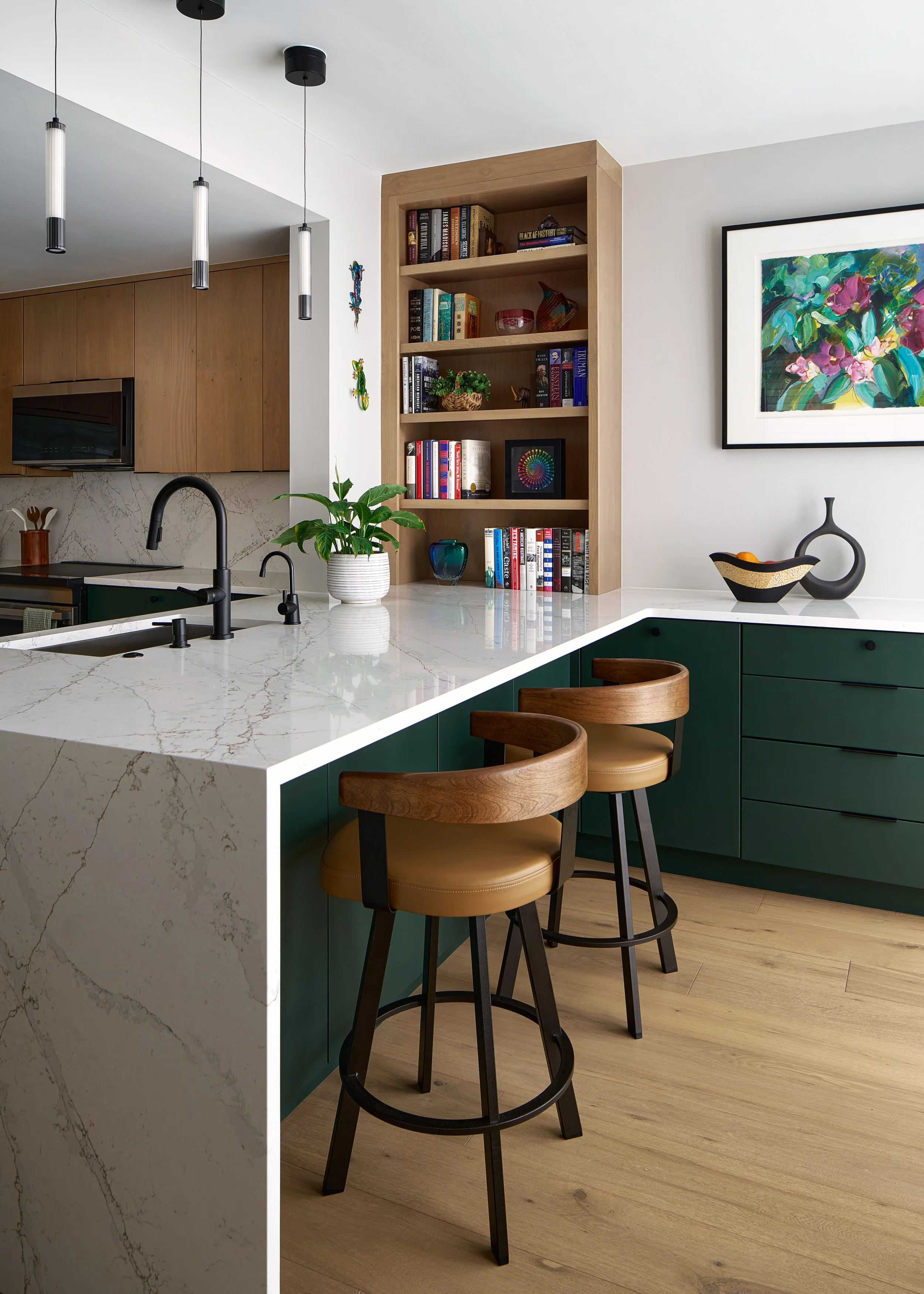 Warm, inviting kitchen renovation