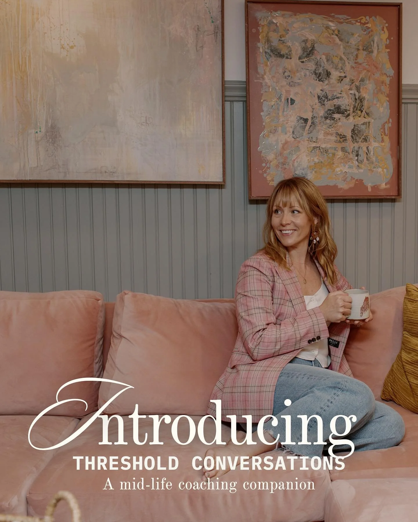 Introducing Threshold Conversations, a guided coaching package created to companion women through their deepest questions in seasons of change. 

With five years of 1:1 coaching and story work experience, I have sat with dozens of women in the midst 