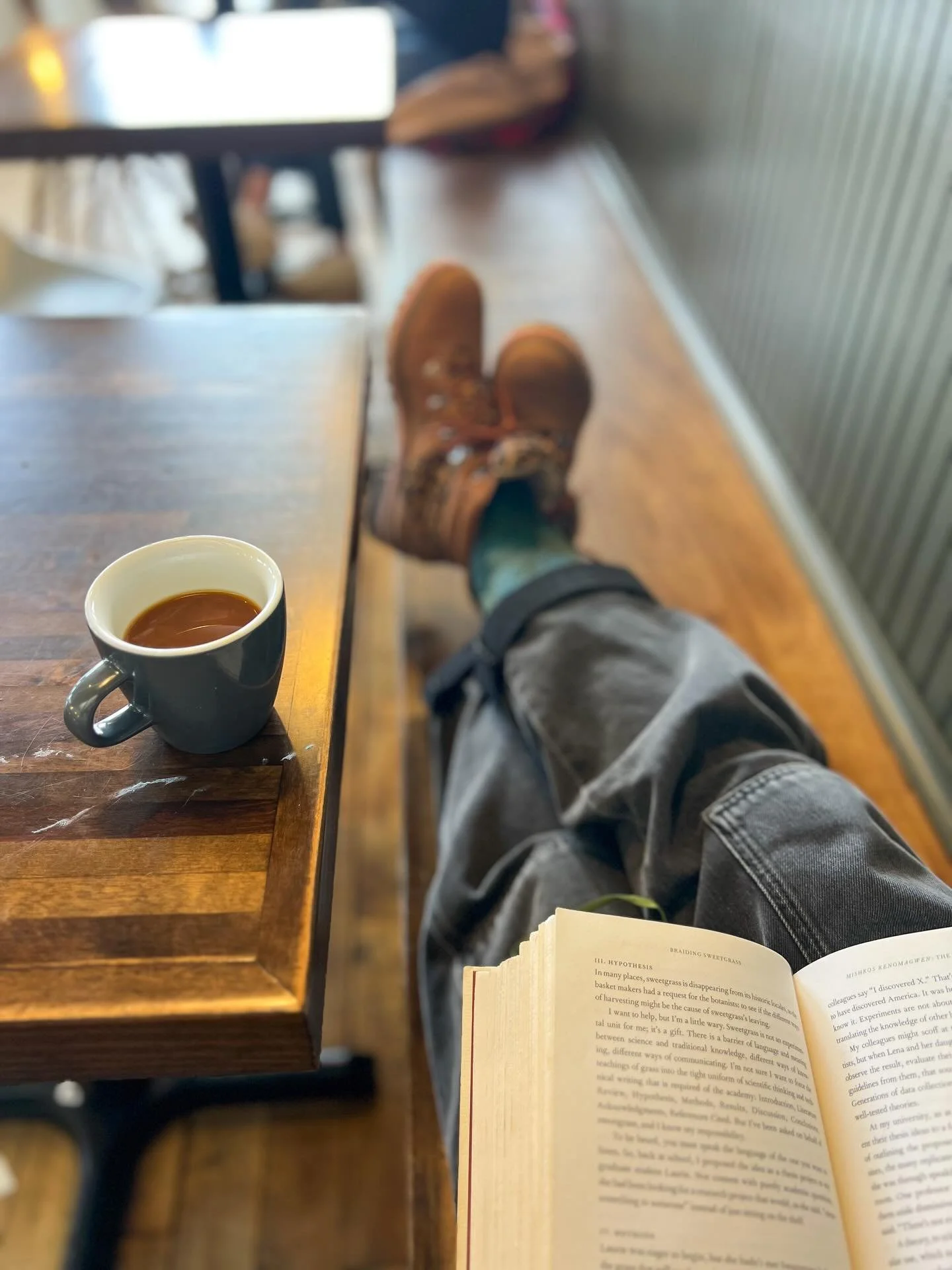 Tales from a night away&mdash;

So many snow days, so much ice ➡️ let&rsquo;s get away for a night and look, there&rsquo;s a historic inn with a Cozy Queen room at a reduced rate ➡️ book the room ➡️ hotel attendant, upon arrival, says you&rsquo;ve bo