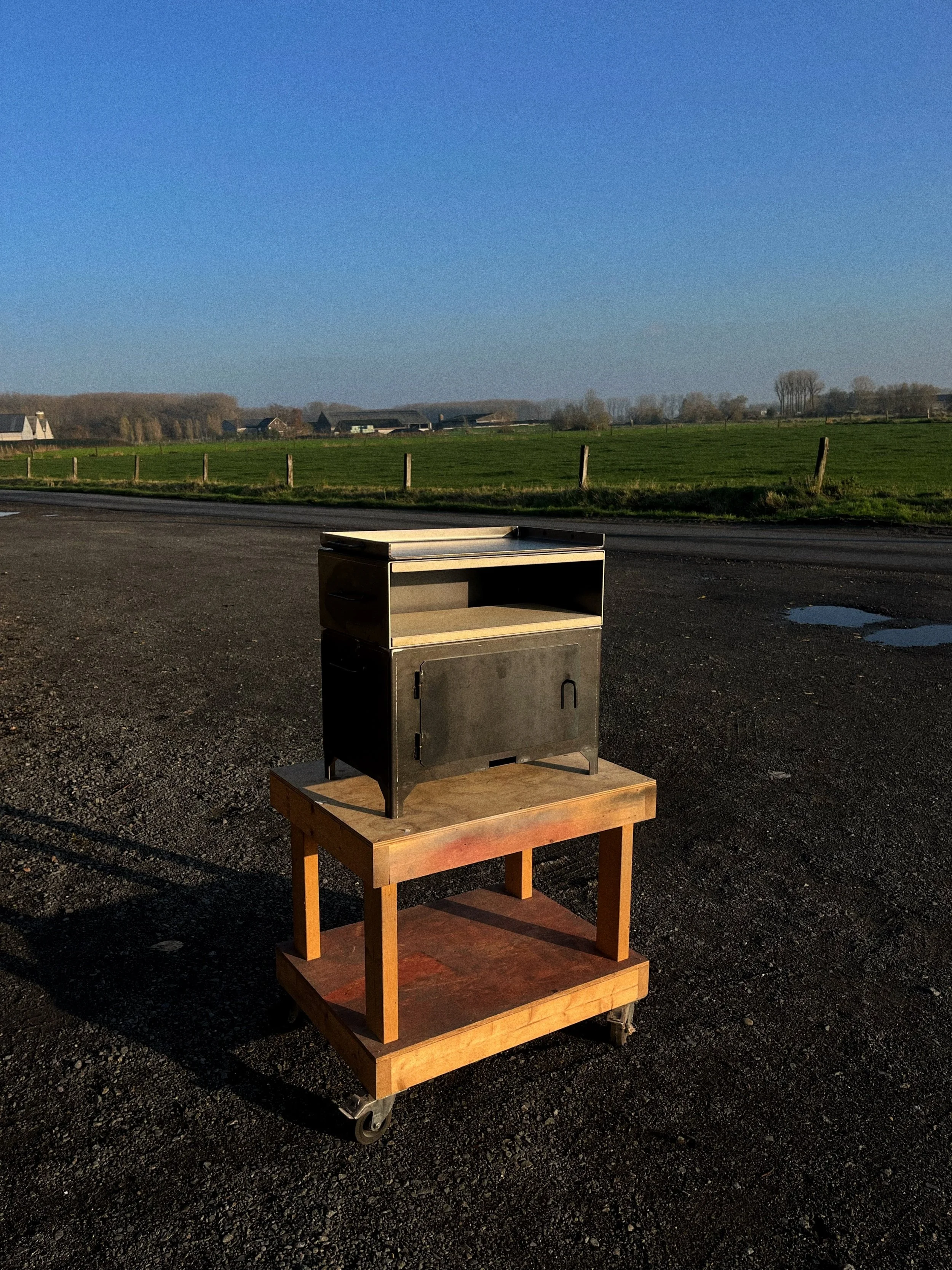 Wood fired oven op maat