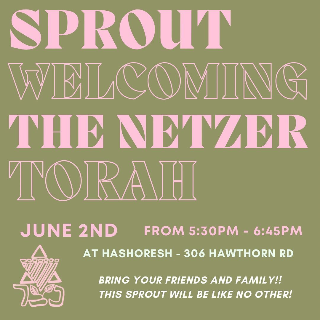 YES YOUR READING THAT CORRECTLY!!! Netzer Melbourne has a TORAH 😭🥹😆😱🤗

Come along to a HUGE celebration and a Sprout shabbat service!! 

JUNE 2nd be there! 🫣💚💚💚