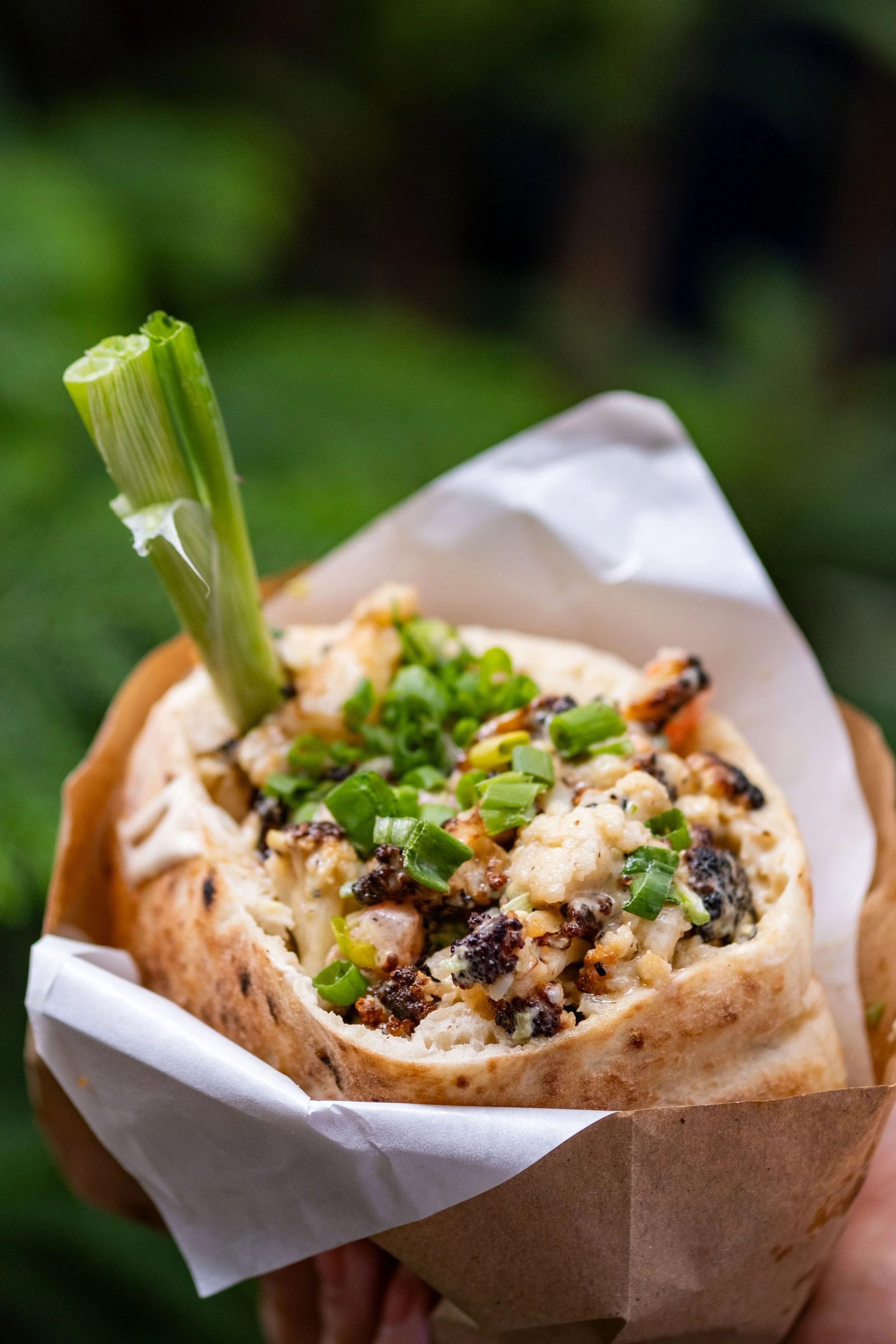 Miznon Vegetarian Lavan Pita