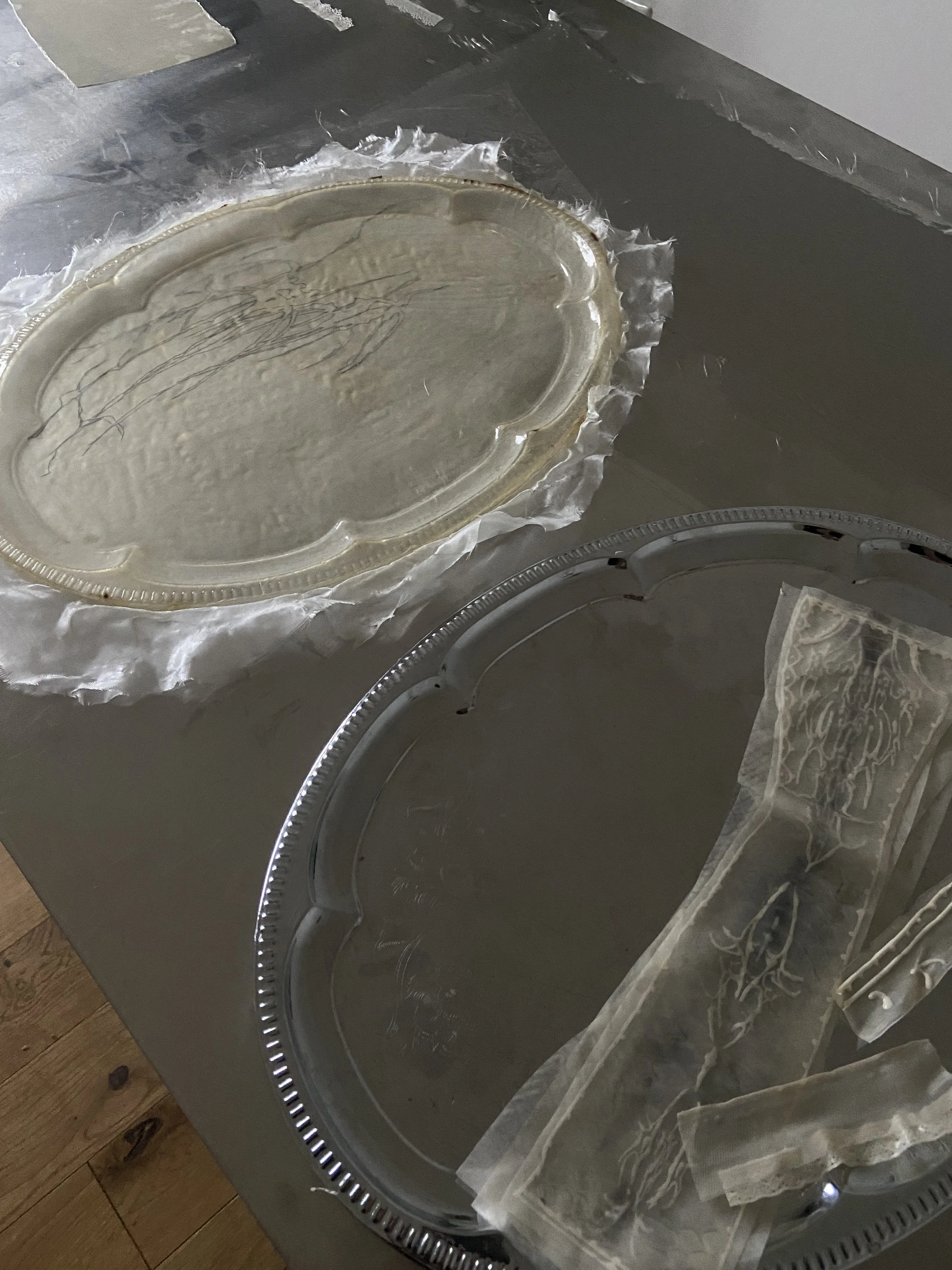 ‘OMEN’ - Clear Latex Tablewear