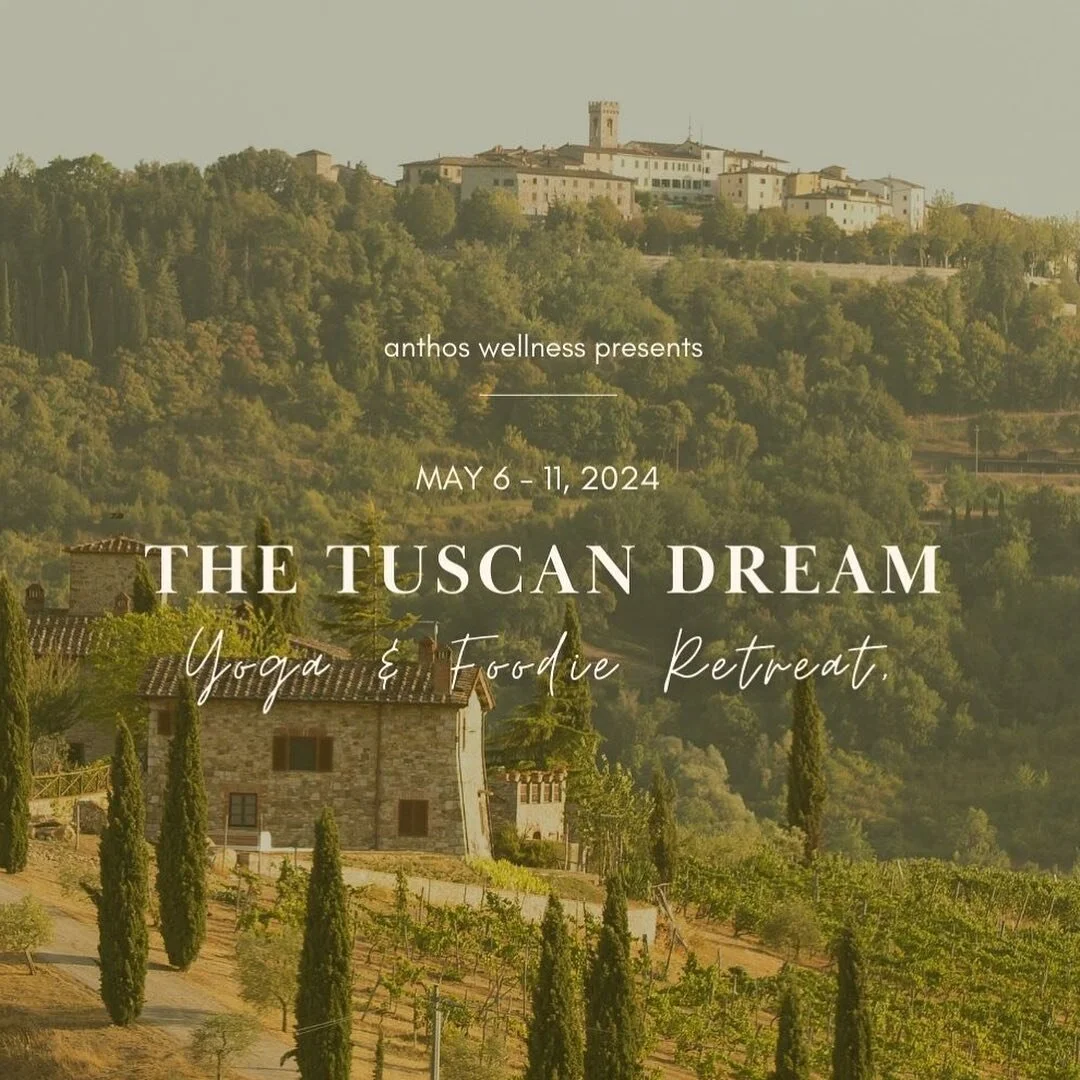 ✨𝑻𝒉𝒆 𝑻𝒖𝒔𝒄𝒂𝒏 𝑫𝒓𝒆𝒂𝒎 𝑹𝒆𝒕𝒓𝒆𝒂𝒕, May 6-11. Join us for a week in Tuscany amidst the picturesque rolling Sienese Hills. 

* Mornings with Movement, Yoga, Breathwork &amp; Meditation. 
* Daytime explorations of Tuscan history, culture an