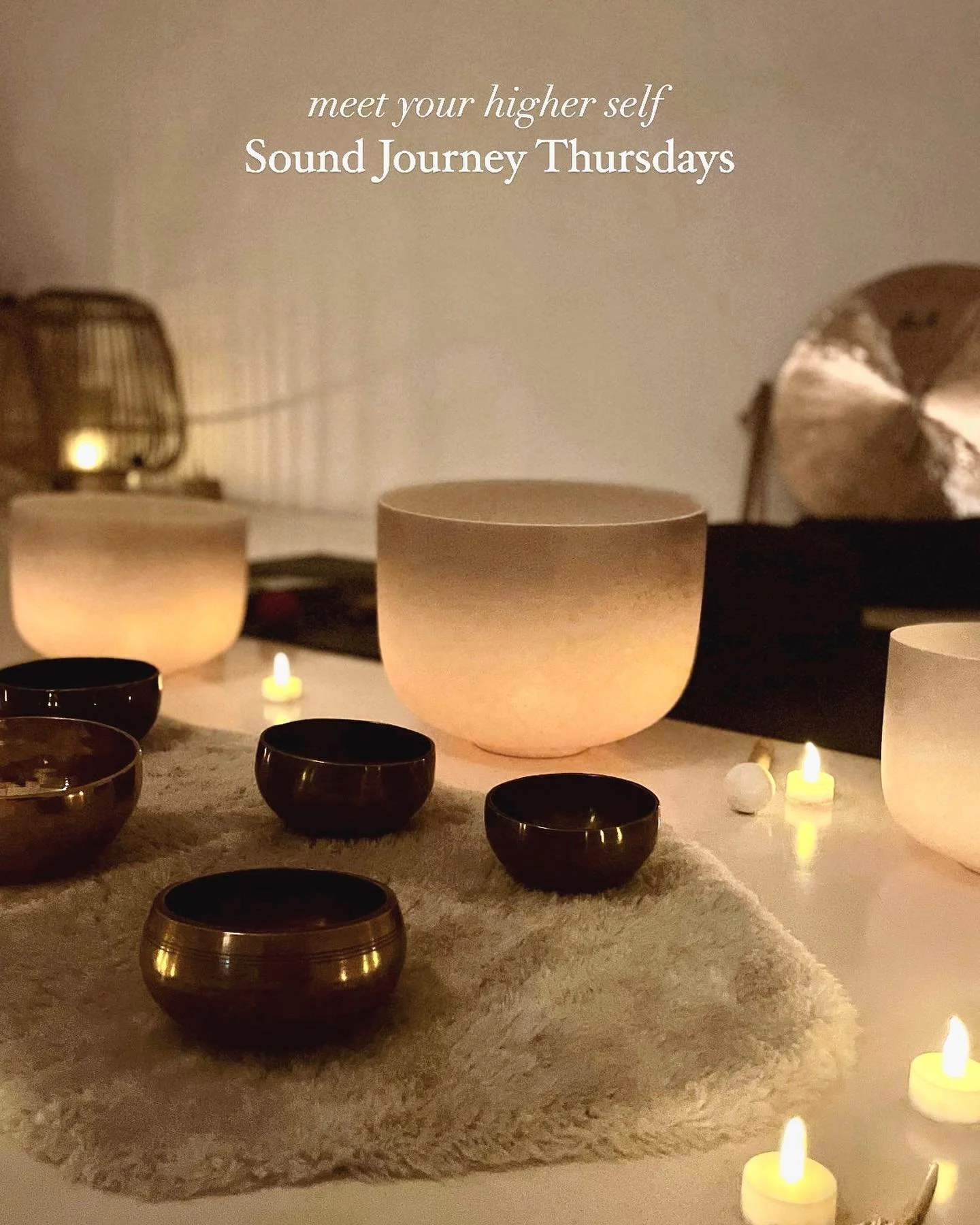 ✨Mystical Sound Journey✨ 
Experience the healing magic of sound, let go of worries and fears, strengthen your auric field of protection 🤍 
Meet me every week in Amsterdam and let&rsquo;s journey together. 
✉️ Message me for information, if you would