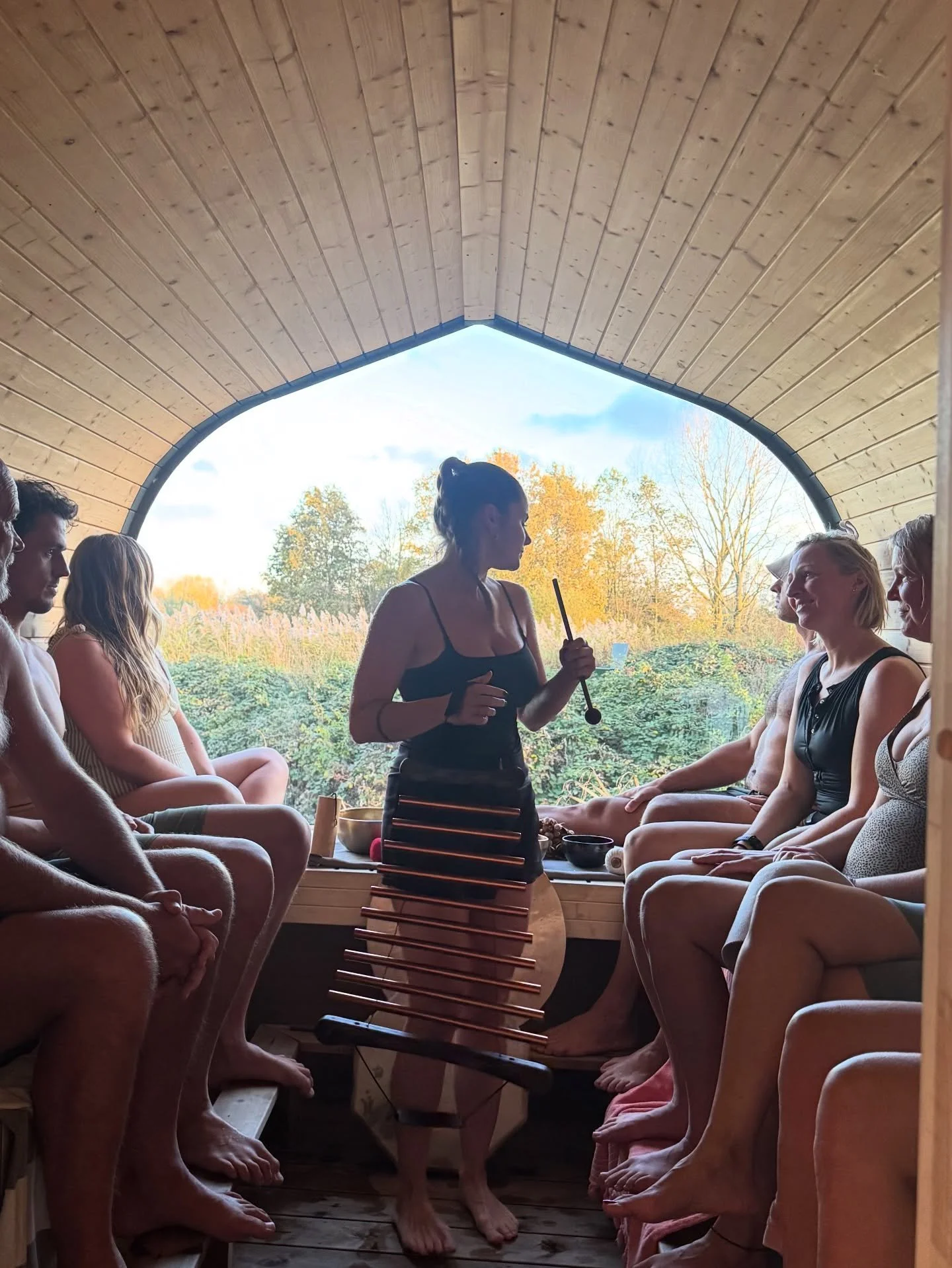 ✨This Sunday: End of Year Sauna Sound Ceremony + Fire Ritual @dankjewellness 

🔥 Reflect &amp; Reignite:

To close the year together, join us in an afternoon of energizing breathwork, expressive movement, uplifting sauna sounds, and a fire ritual to