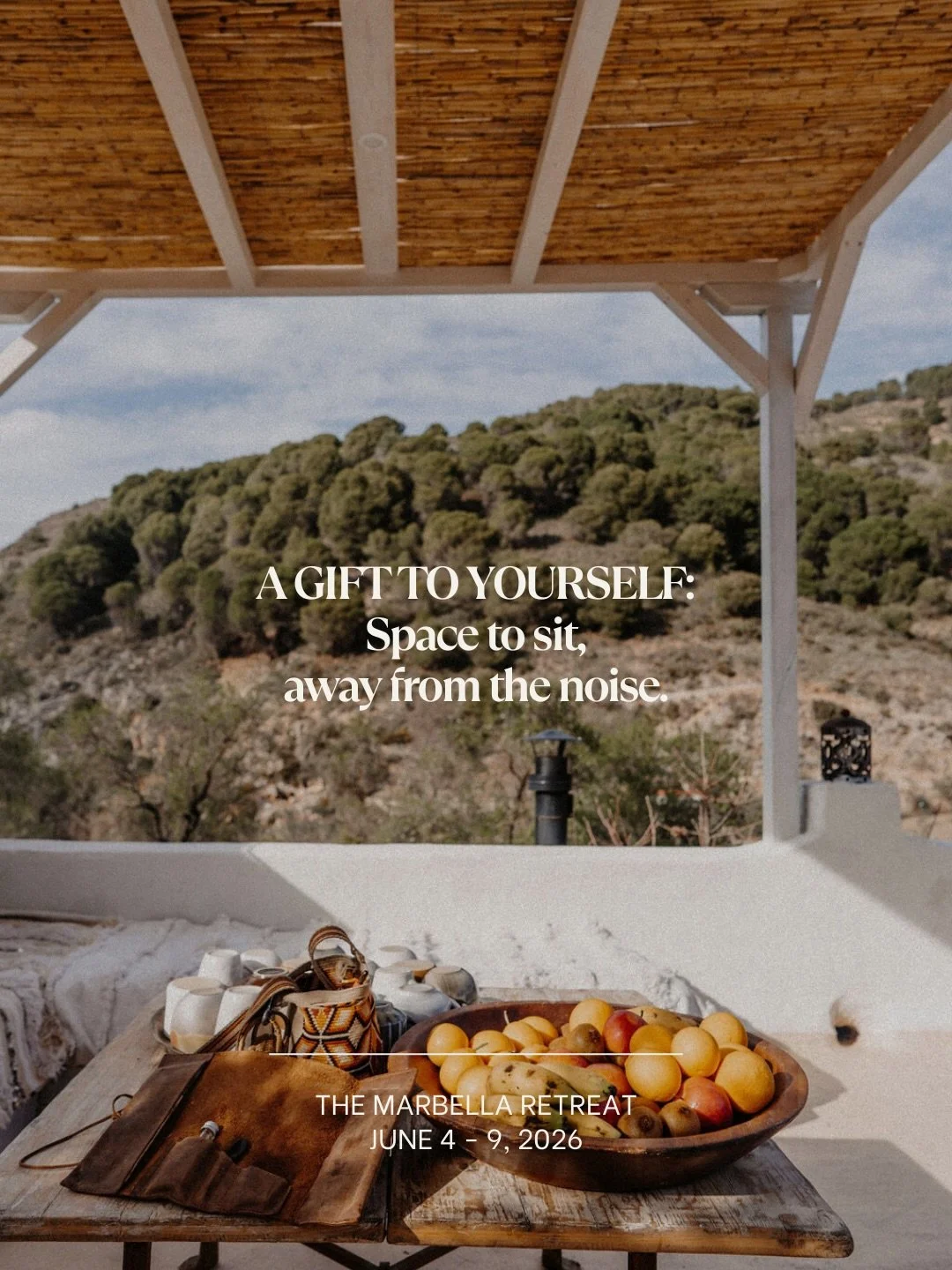 ✨ The Marbella Retreat | 2 Spots Left

@audrey.yoga.doula and I are so excited as we are getting closer to our journey together. This is not just a yoga retreat: it&rsquo;s your invitation to remember what is forgotten underneath the noise. 

🍃A wee