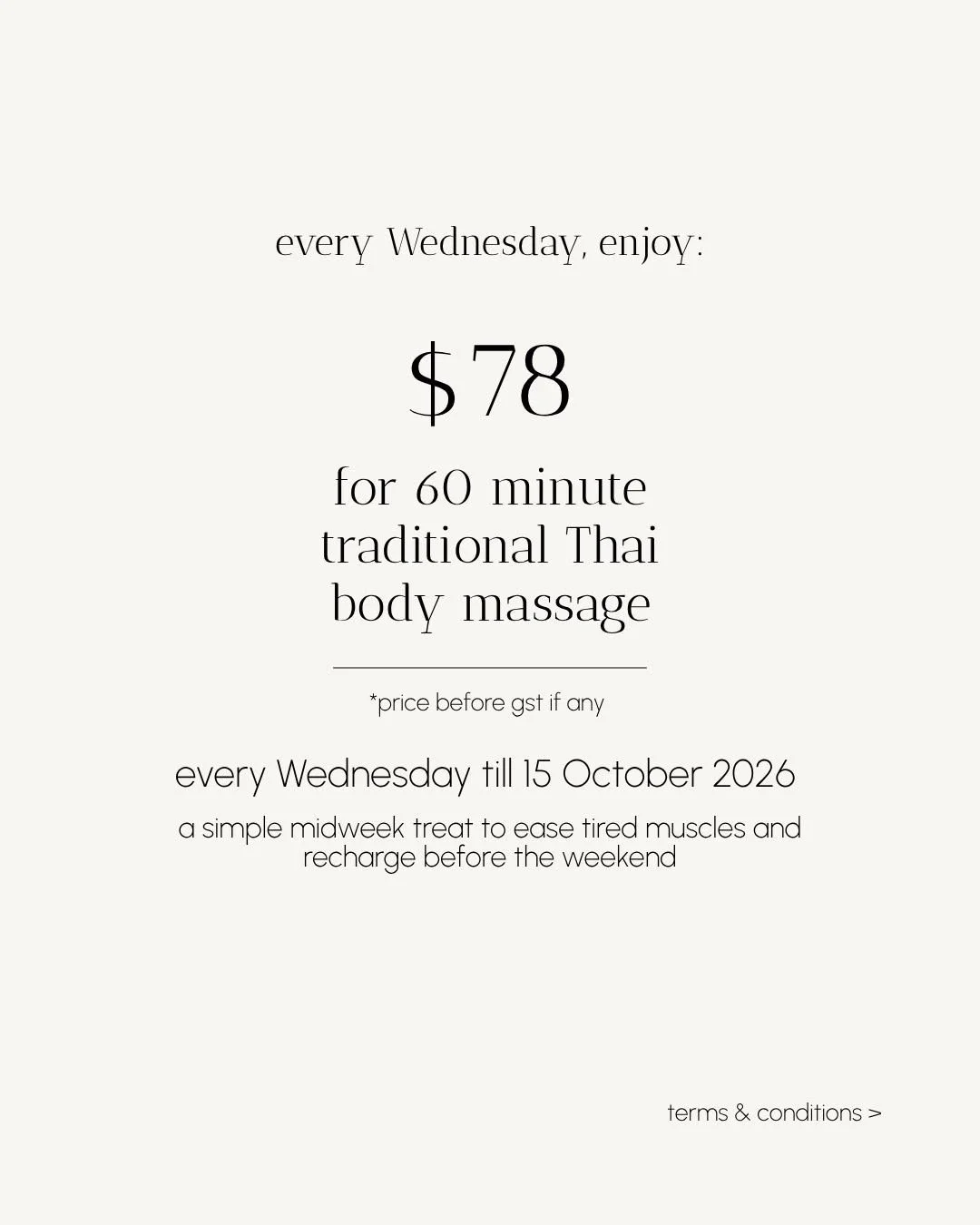 massage promotions
