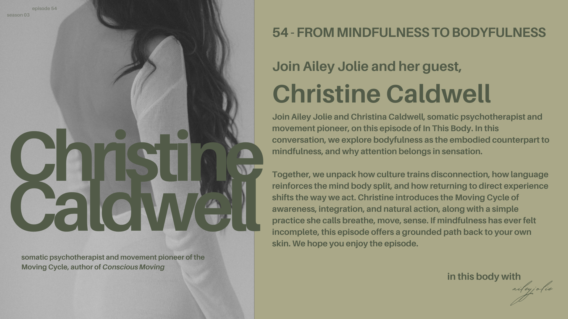 Episode 54: Christine Caldwell