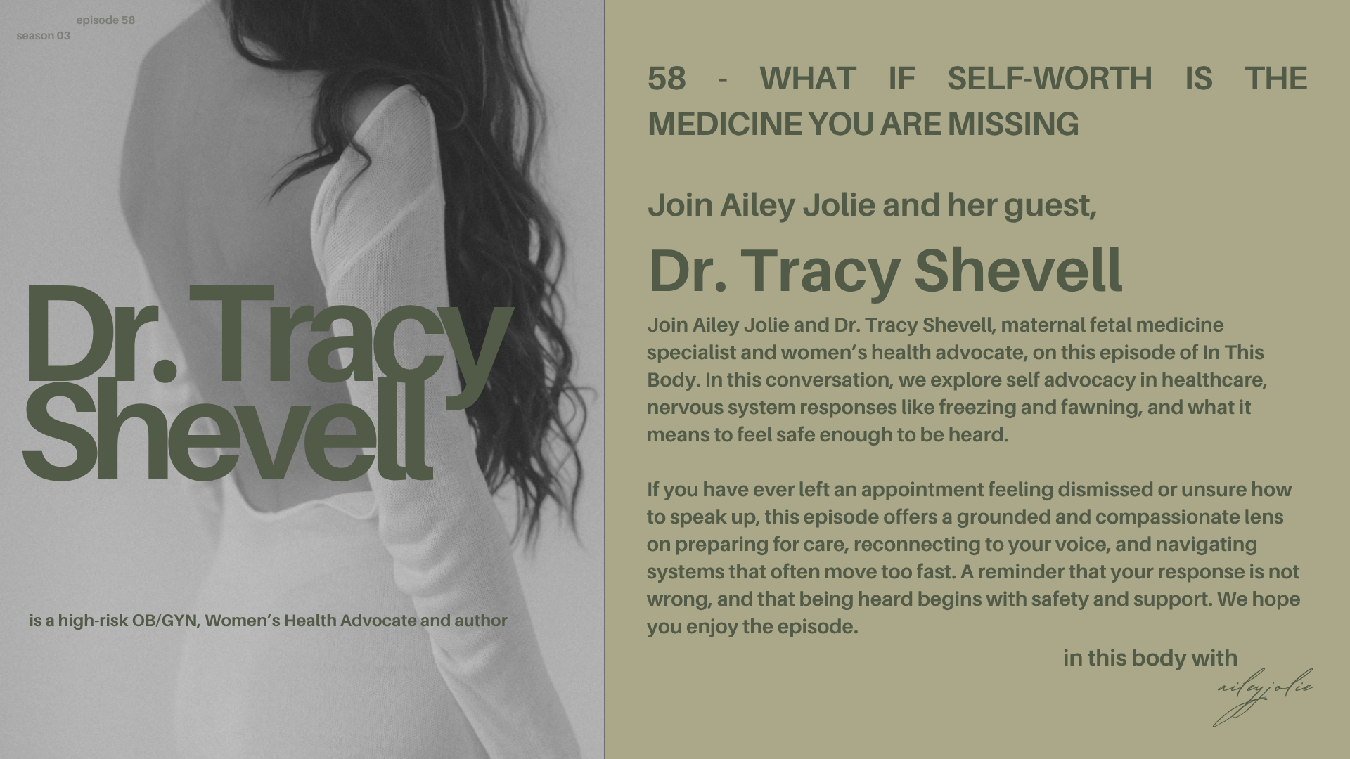Episode 58: Dr. Tracy Shevell