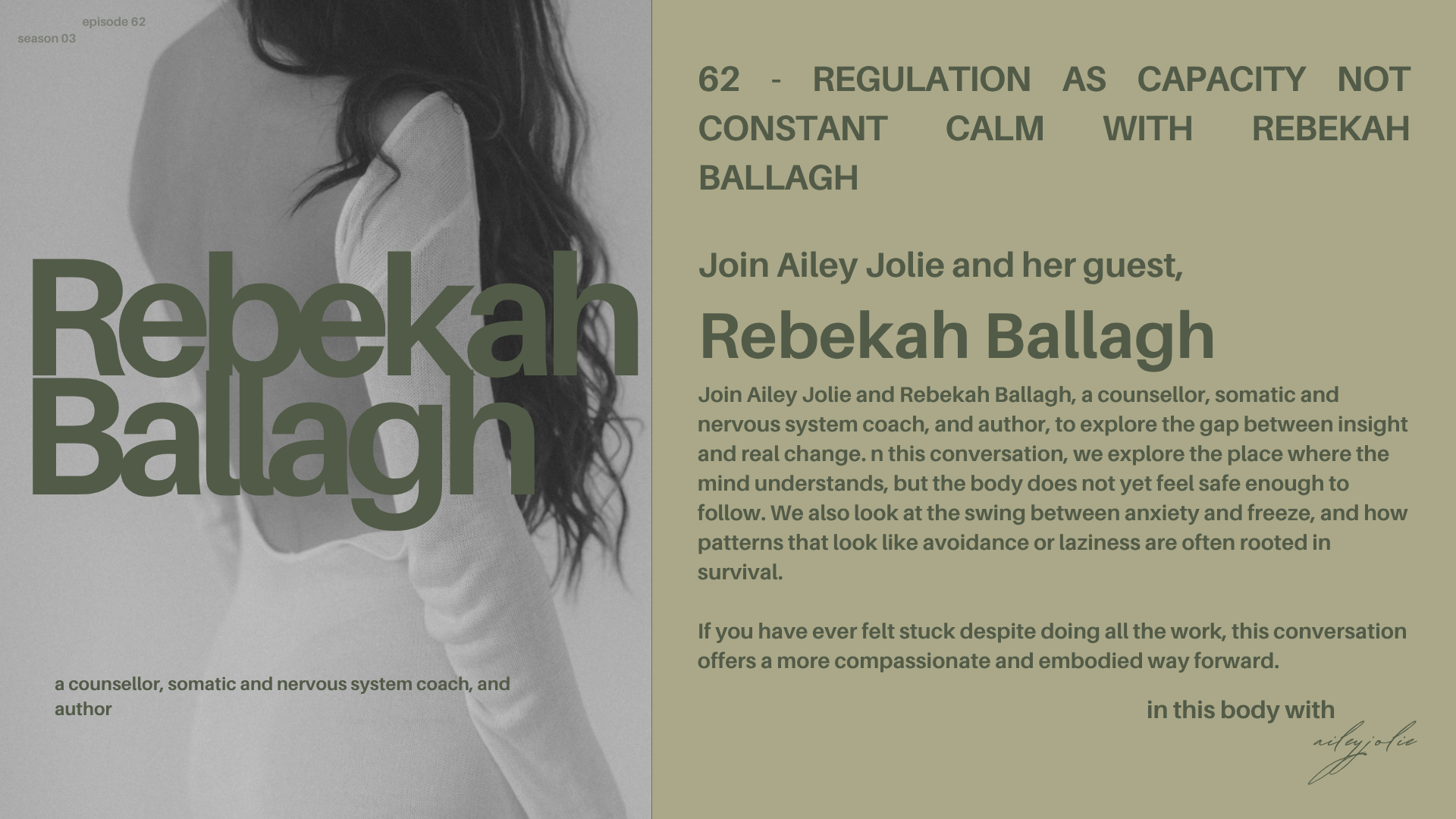 Episode 62: Rebekah Ballagh
