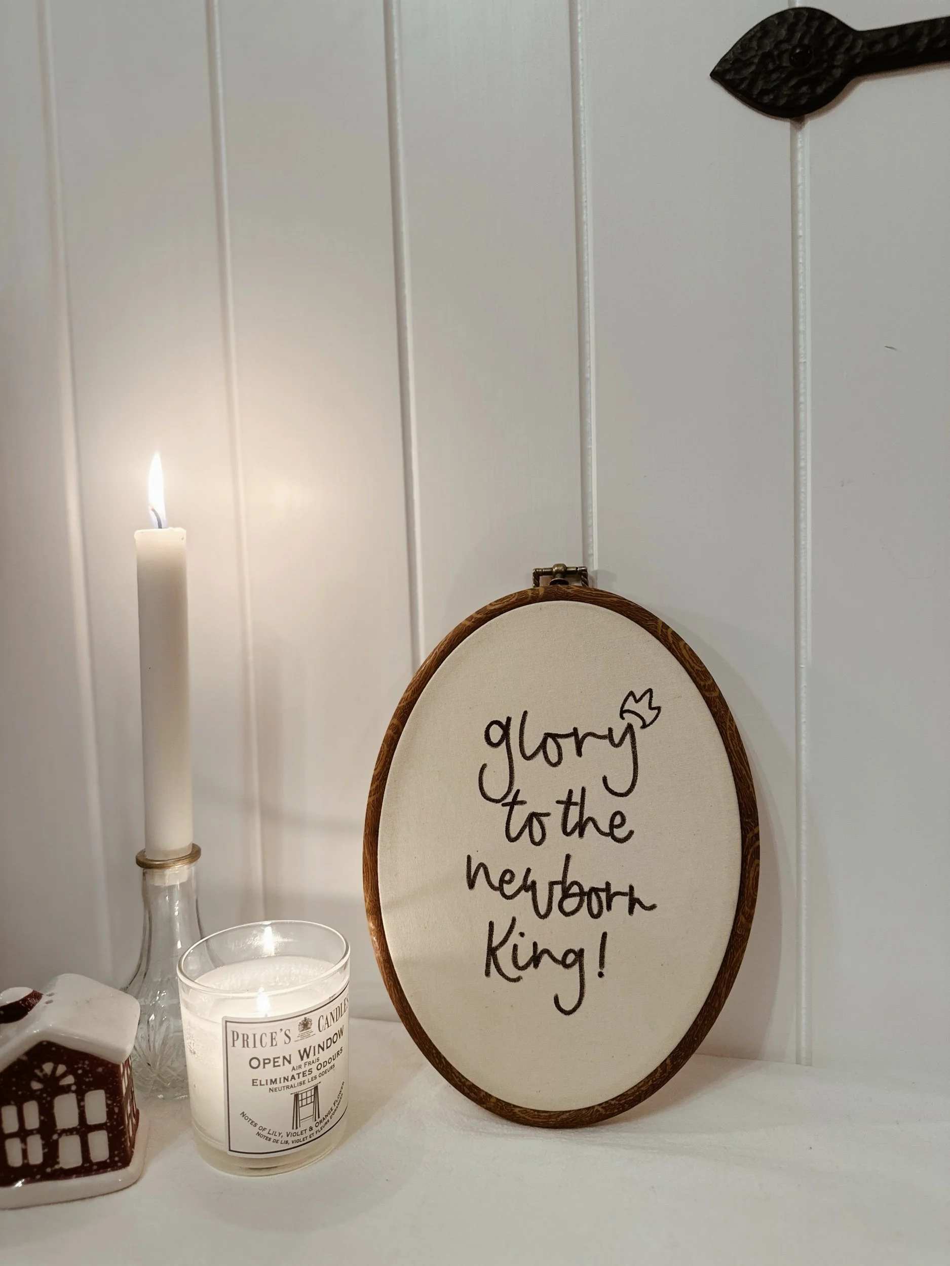 Wooden Hoops (Large) (Multiple Options)