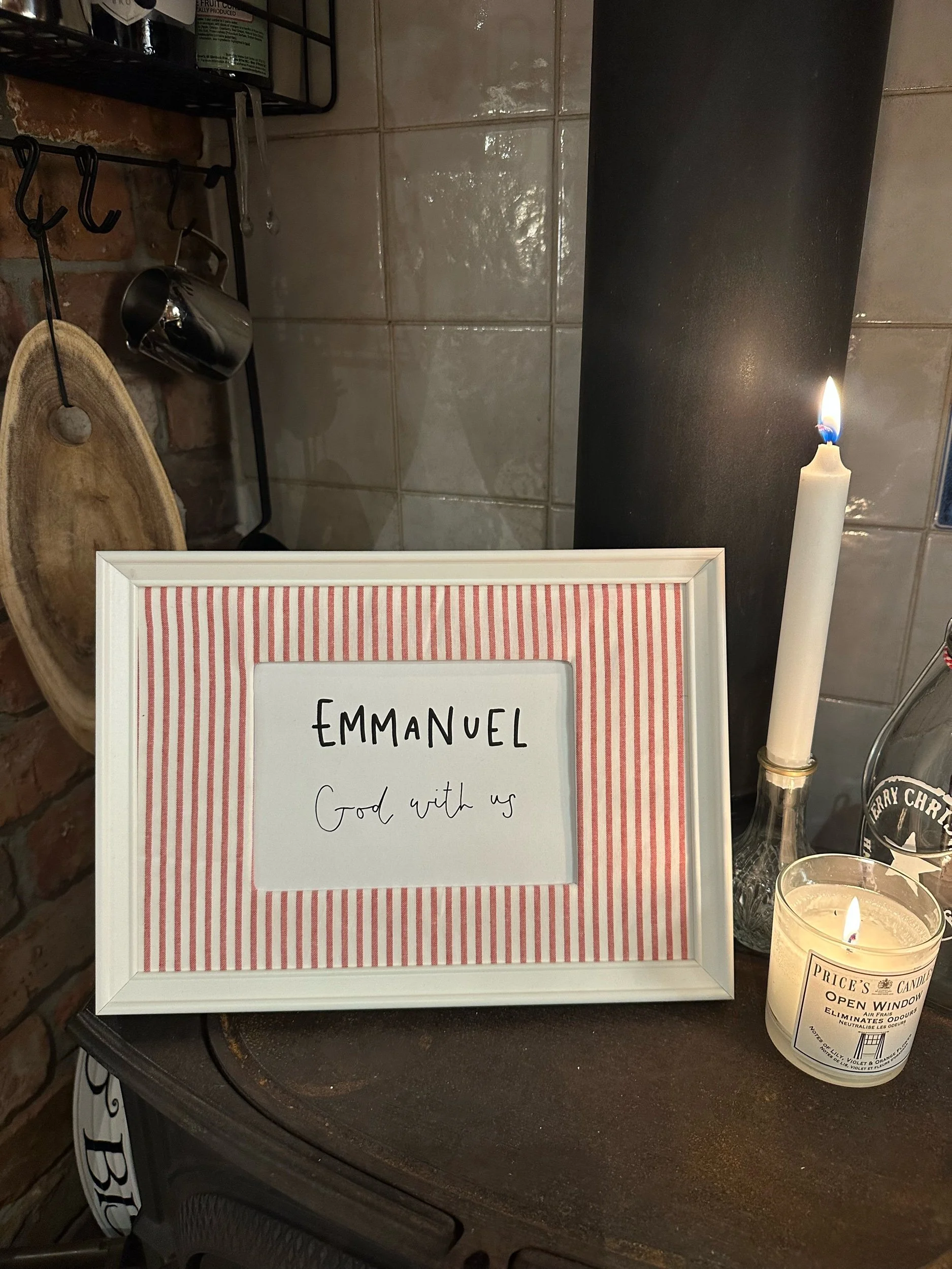 Fabric White Frame (Multiple Options)