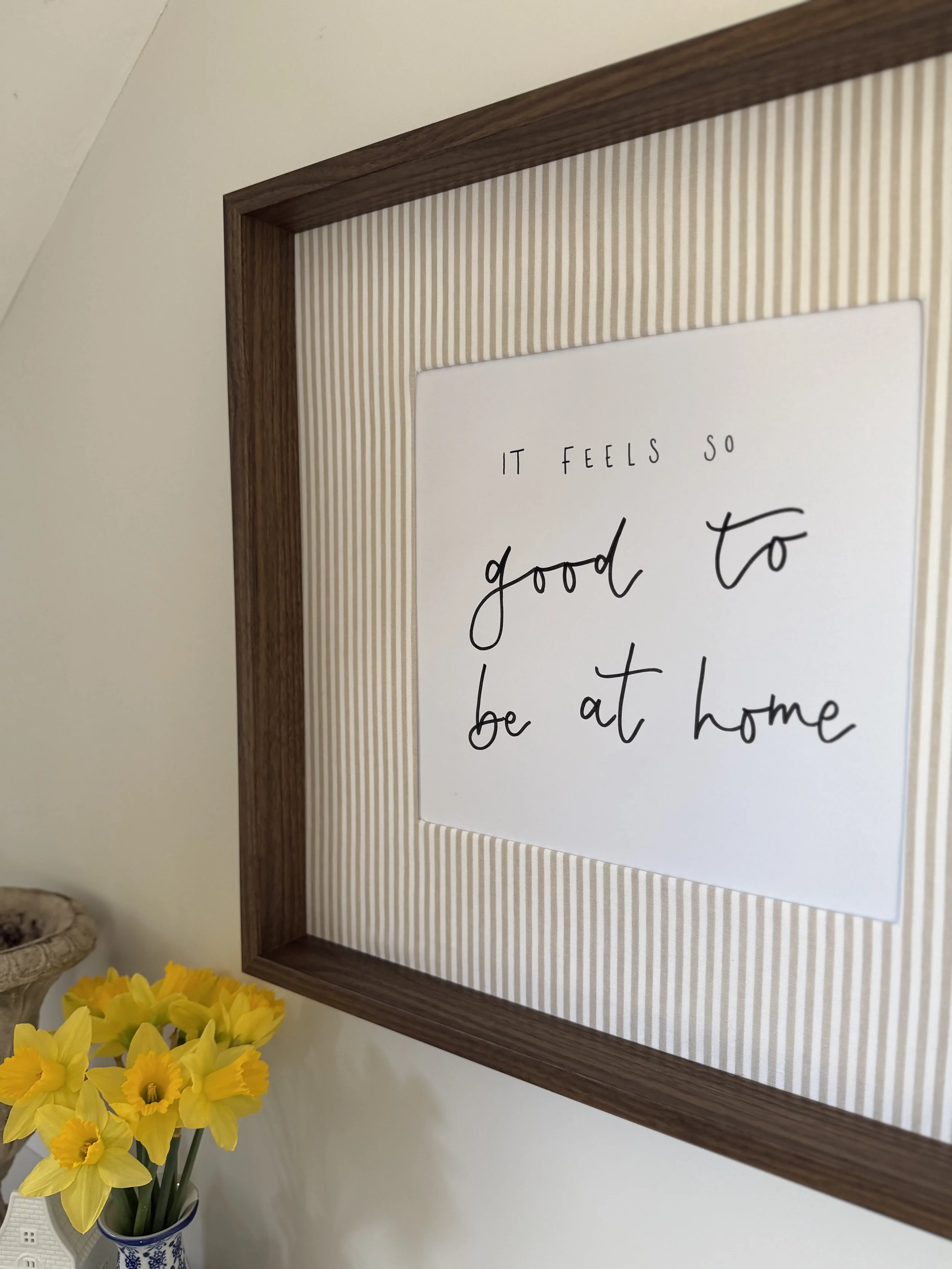 Large Walnut  Frame 50 x 50cm