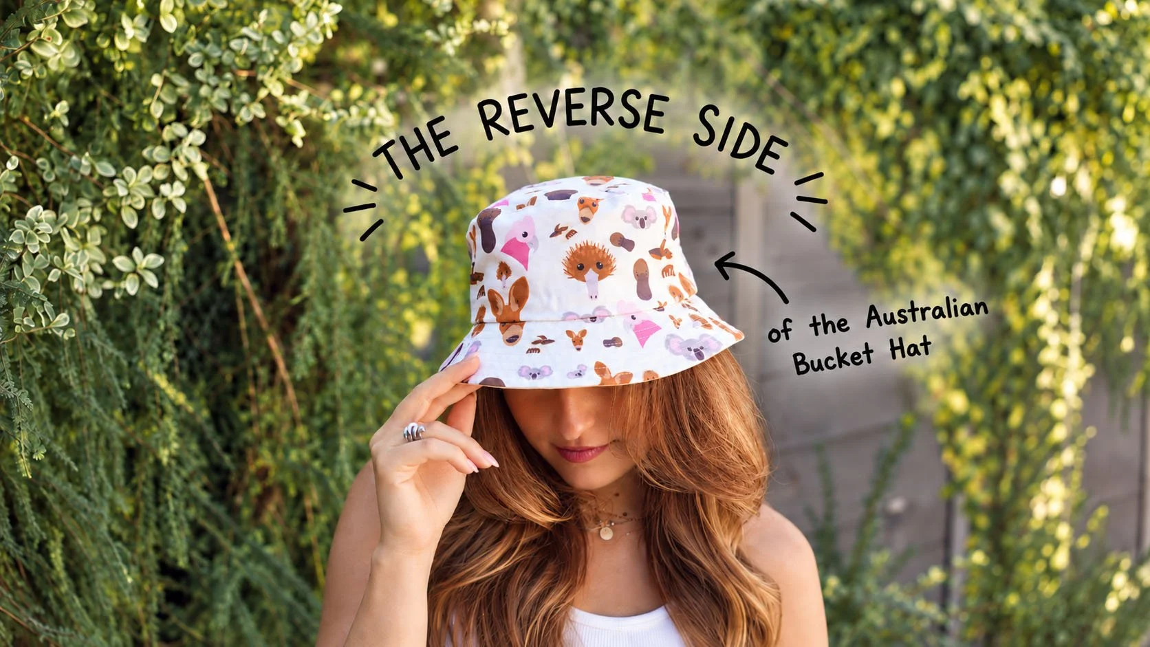 Kangaroo Curl Bucket Hat