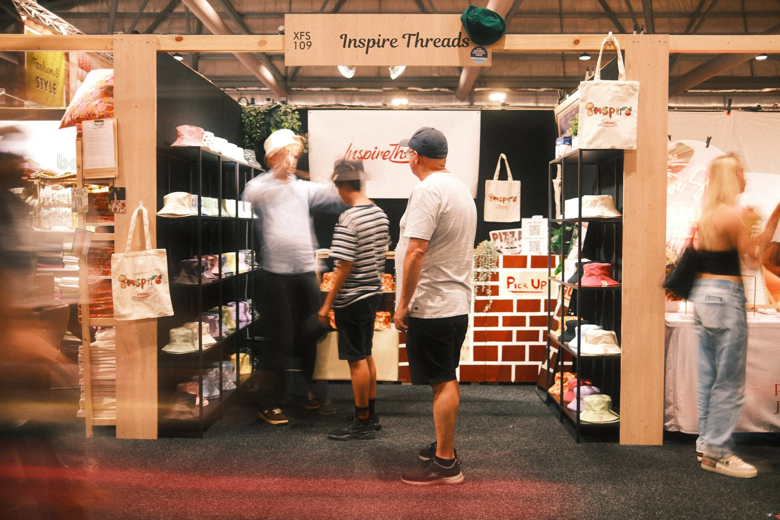inspire threads at the easter show