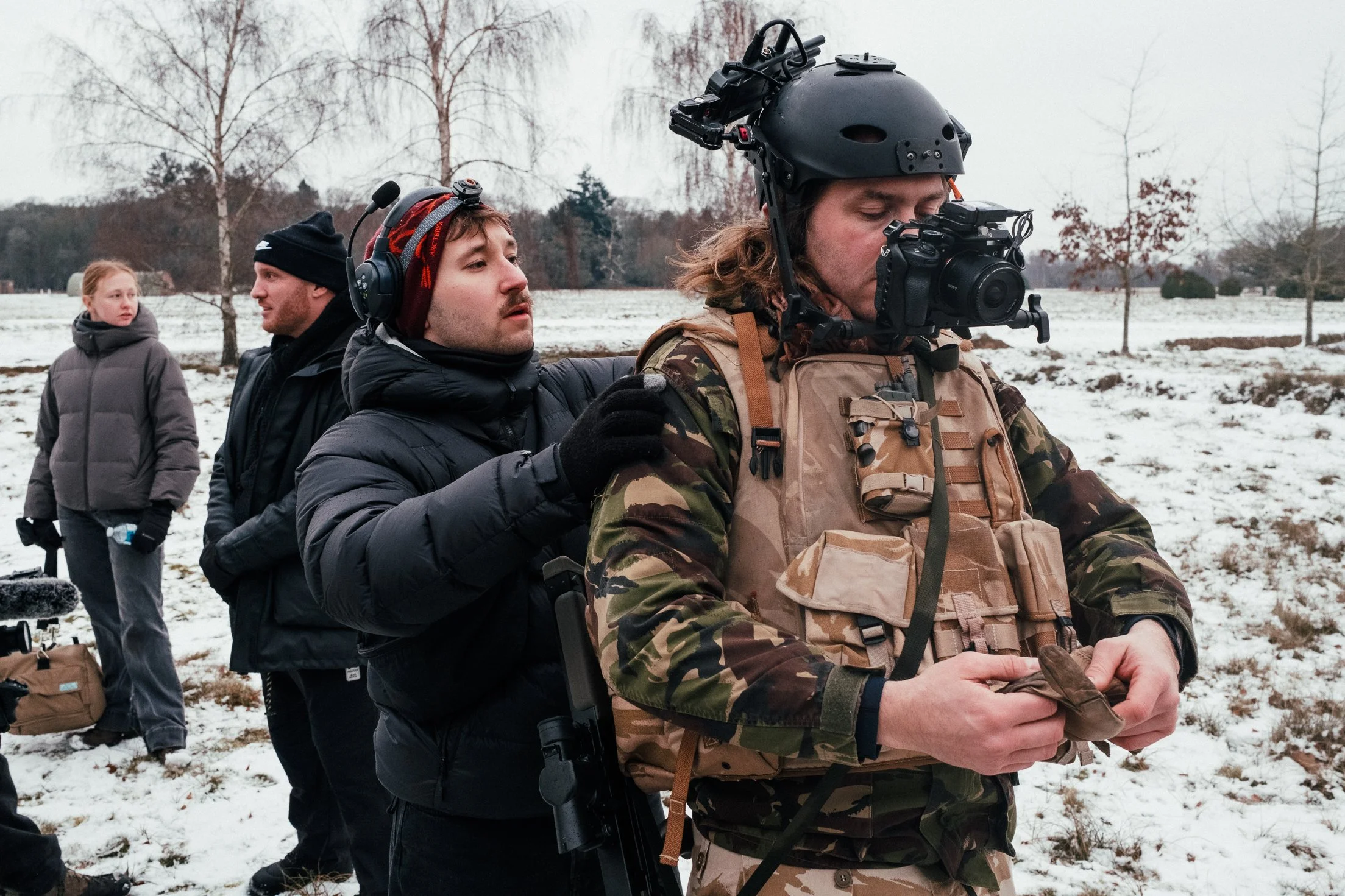 How to film a military re-enactment.