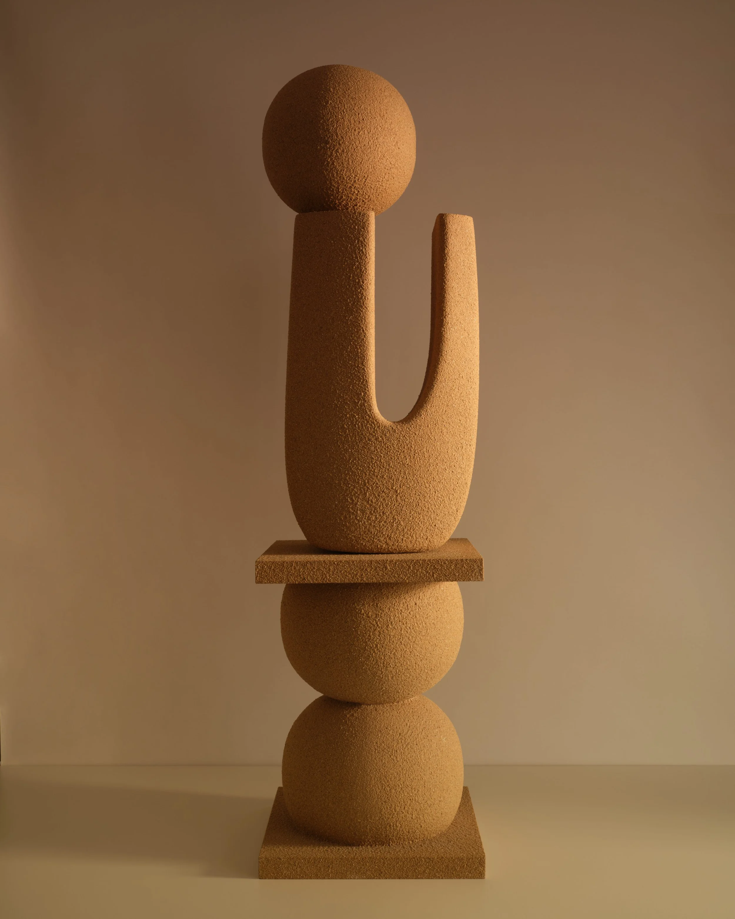 Abstract Totem Sculpture