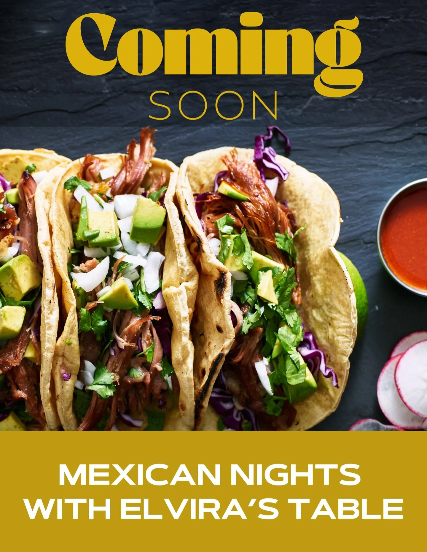 We are so excited to announce that in 2026 we will be launching our pop-up dining food experiences ✨

Throughout 2025, we focused on ensuring all the proper permits and requirements were in place. Now, we&rsquo;re ready to bring to life the original 