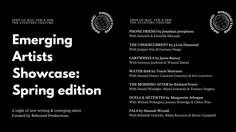 EMERGING ARTISTS SHOWCASE (6 PM) — Etcetera Theatre