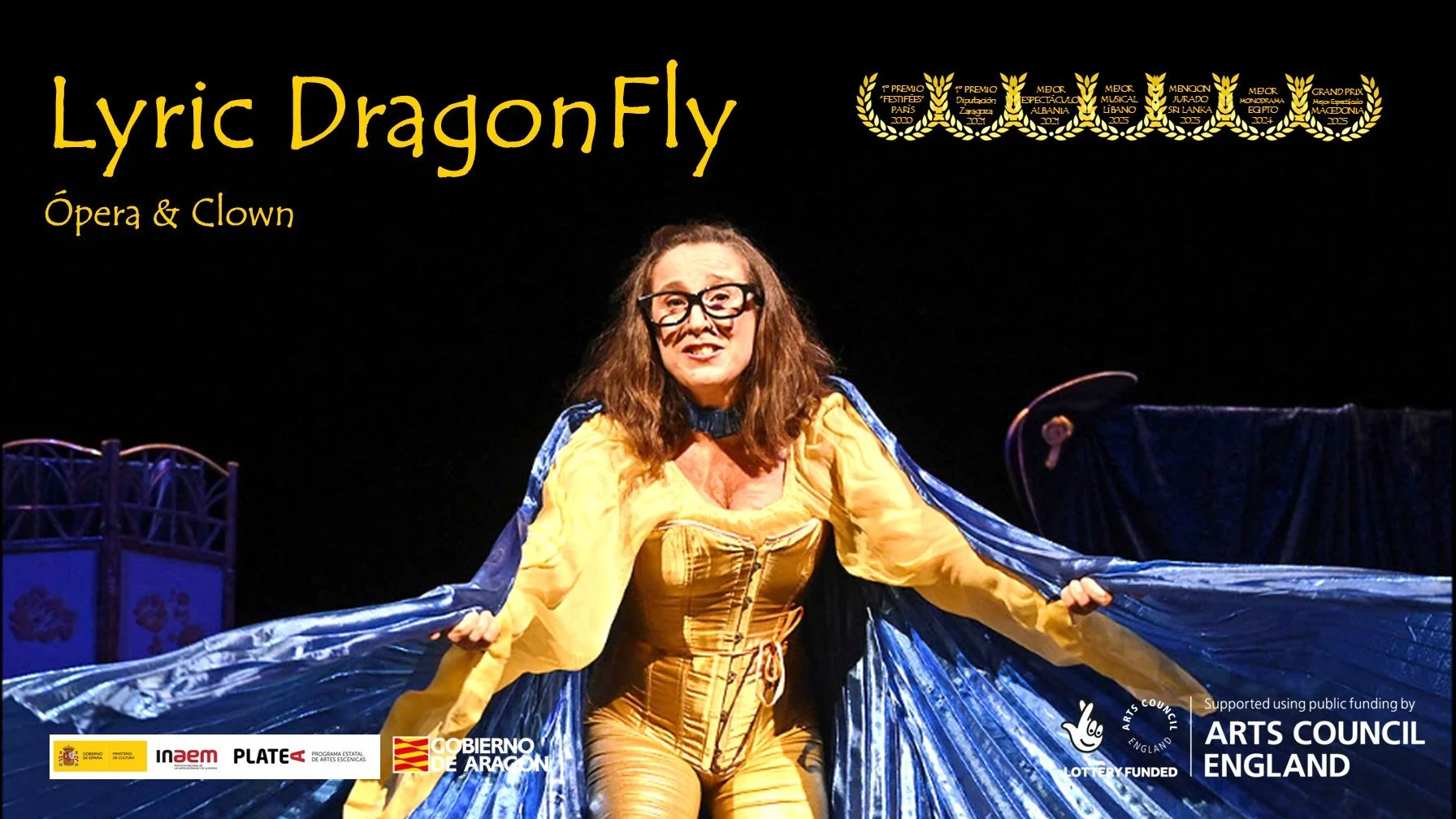 LYRIC DRAGONFLY, chrysalis in 3 arias (women writers festival)