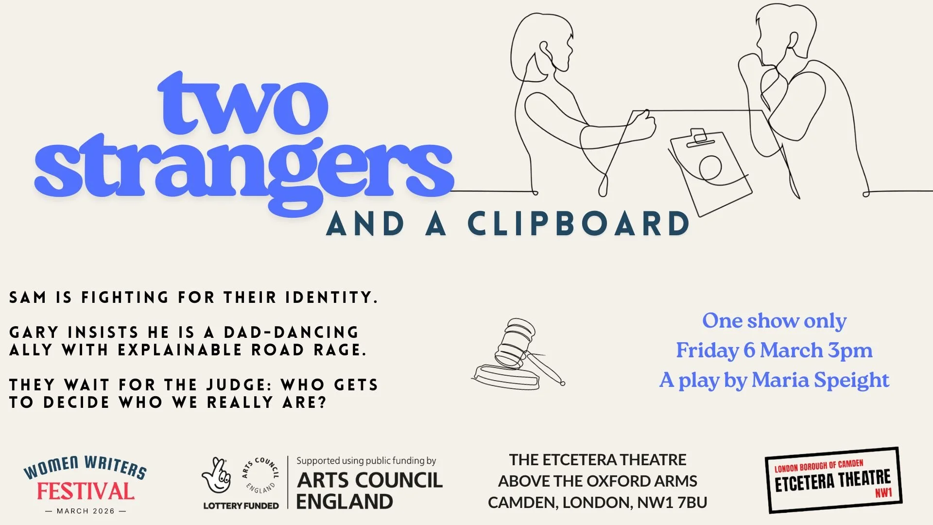 Two Strangers and a Clipboard