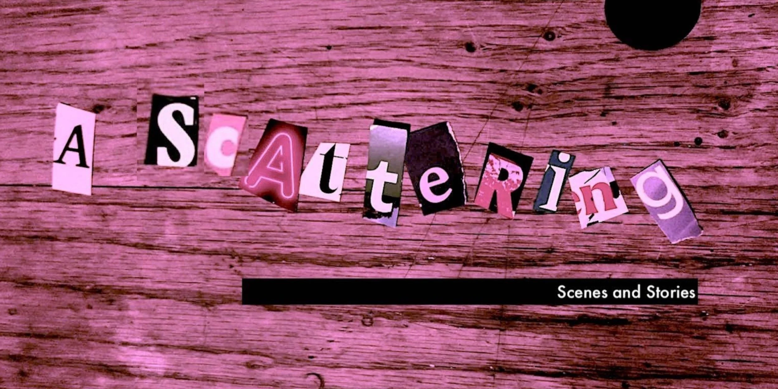 A Scattering: Scenes and Stories