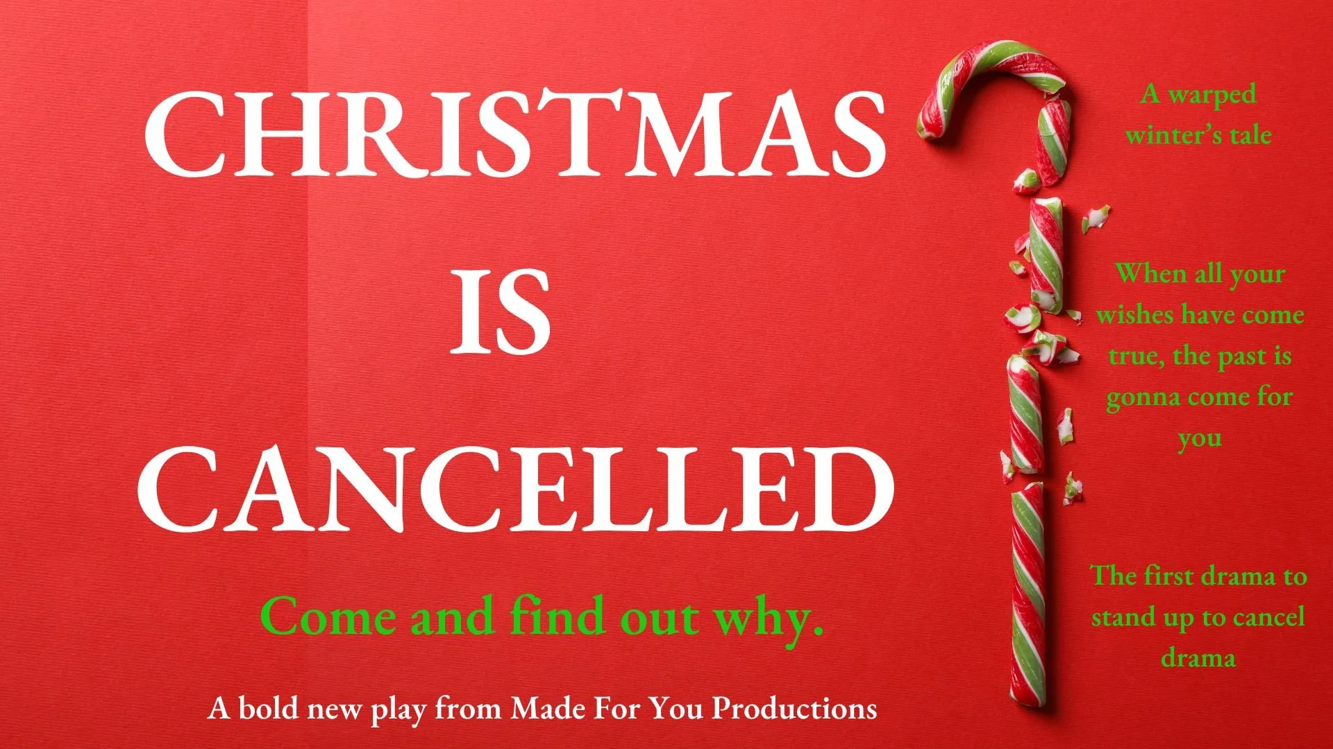 Christmas Is Cancelled — Etcetera Theatre
