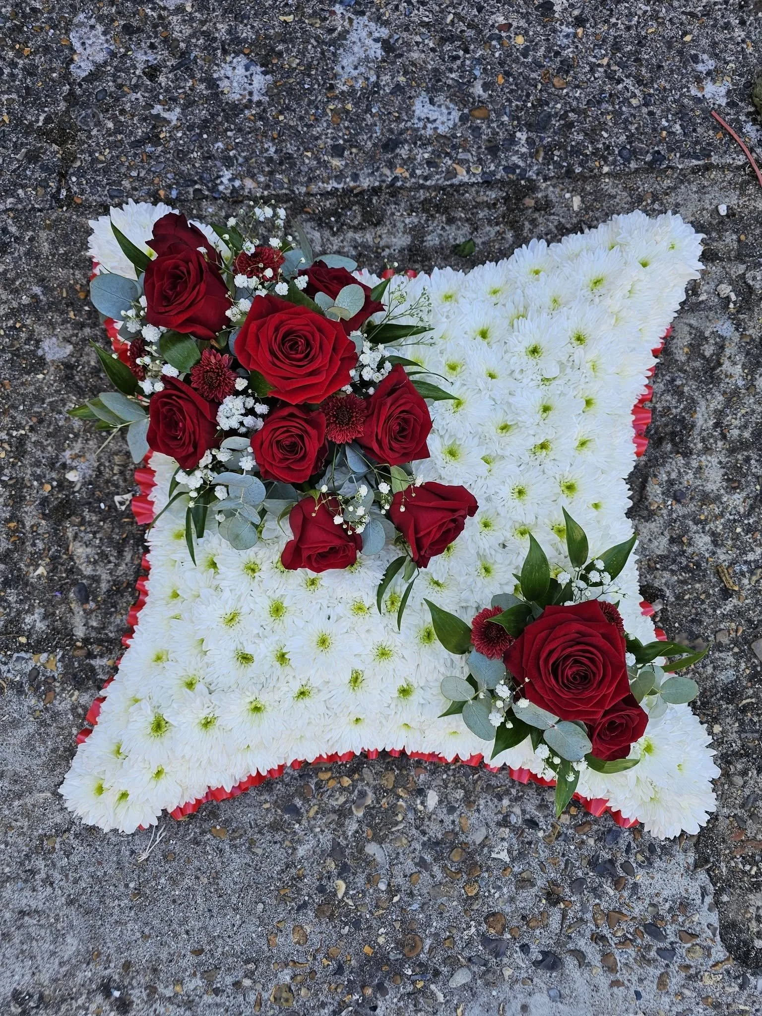 White based Cushion tribute