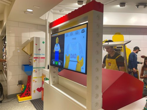 Disney Springs Lego Minifigure Factory Experience — Second Dad to the Right