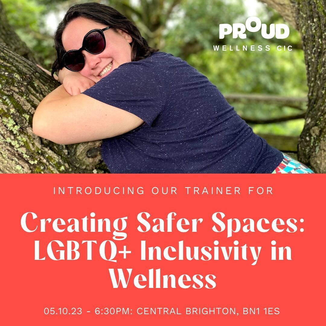 🌟Introducing the brilliant trainer for our next LGBTQ+ Wellness Workshop happening next week!!!🌟

Gabi @gabiparkham (she/her) is an active LGBTQIA+ equity educator and consultant, regularly leading LGBTQIA+ trainings for yoga teachers and other wel