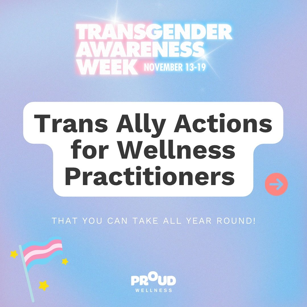 👋 Hey 🏳️&zwj;⚧️Trans Allies, we know you&rsquo;re here because you want to recognise, celebrate and lift-up trans, non-binary and gender-diverse communities.

And you also know that being an ally isn&rsquo;t just for #TransAwarenessWeek it&rsquo;s 